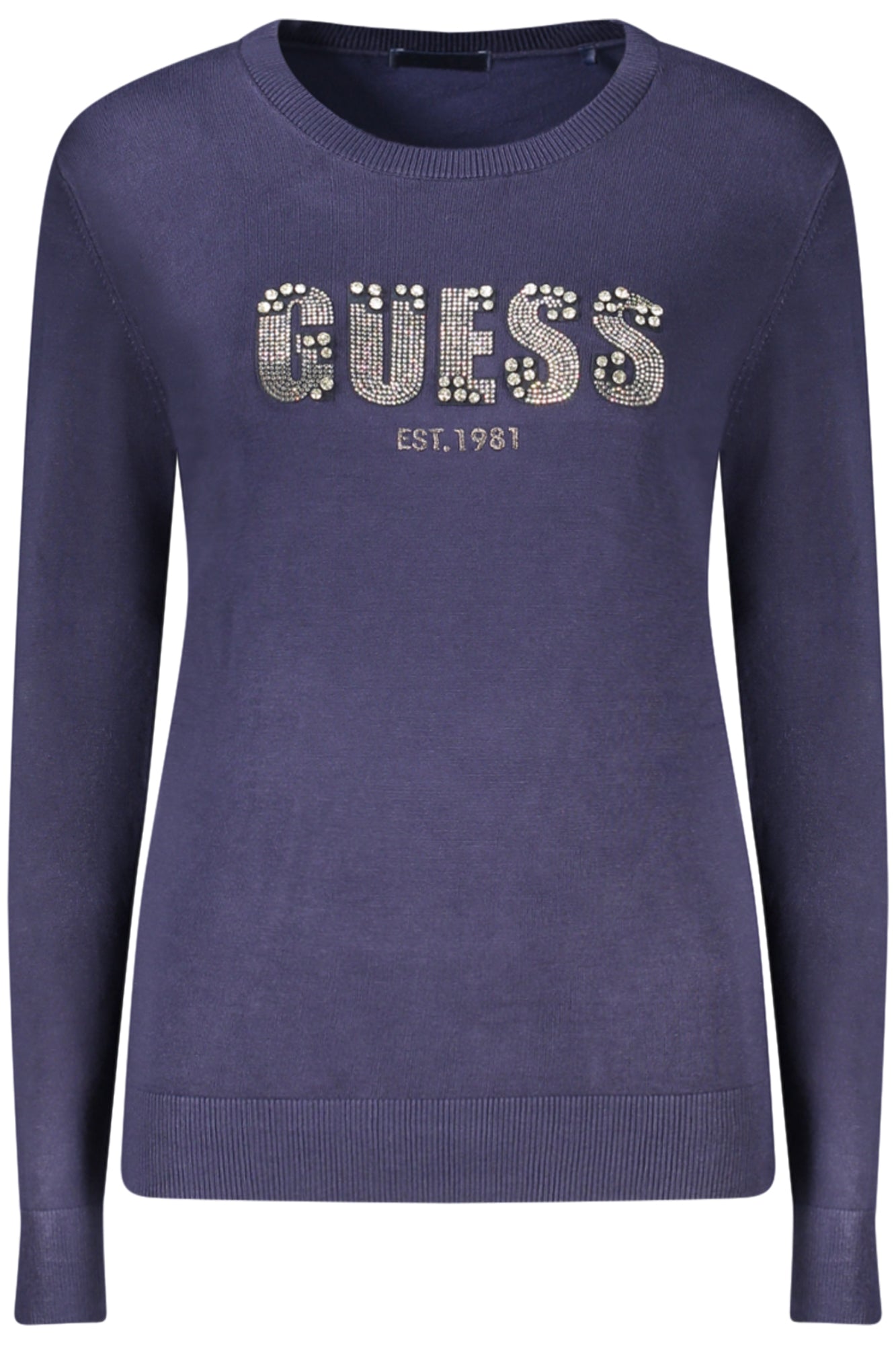 GUESS JEANS WOMEN'S BLUE SWEATER