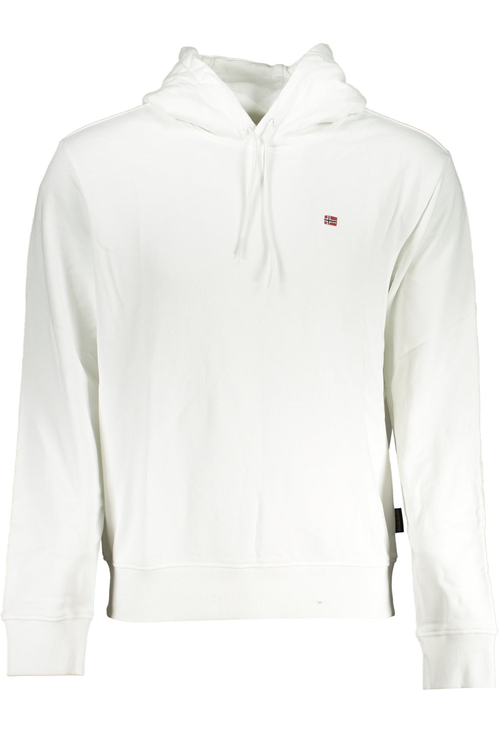 NAPAPIJRI MEN'S WHITE ZIP SWEATSHIRT
