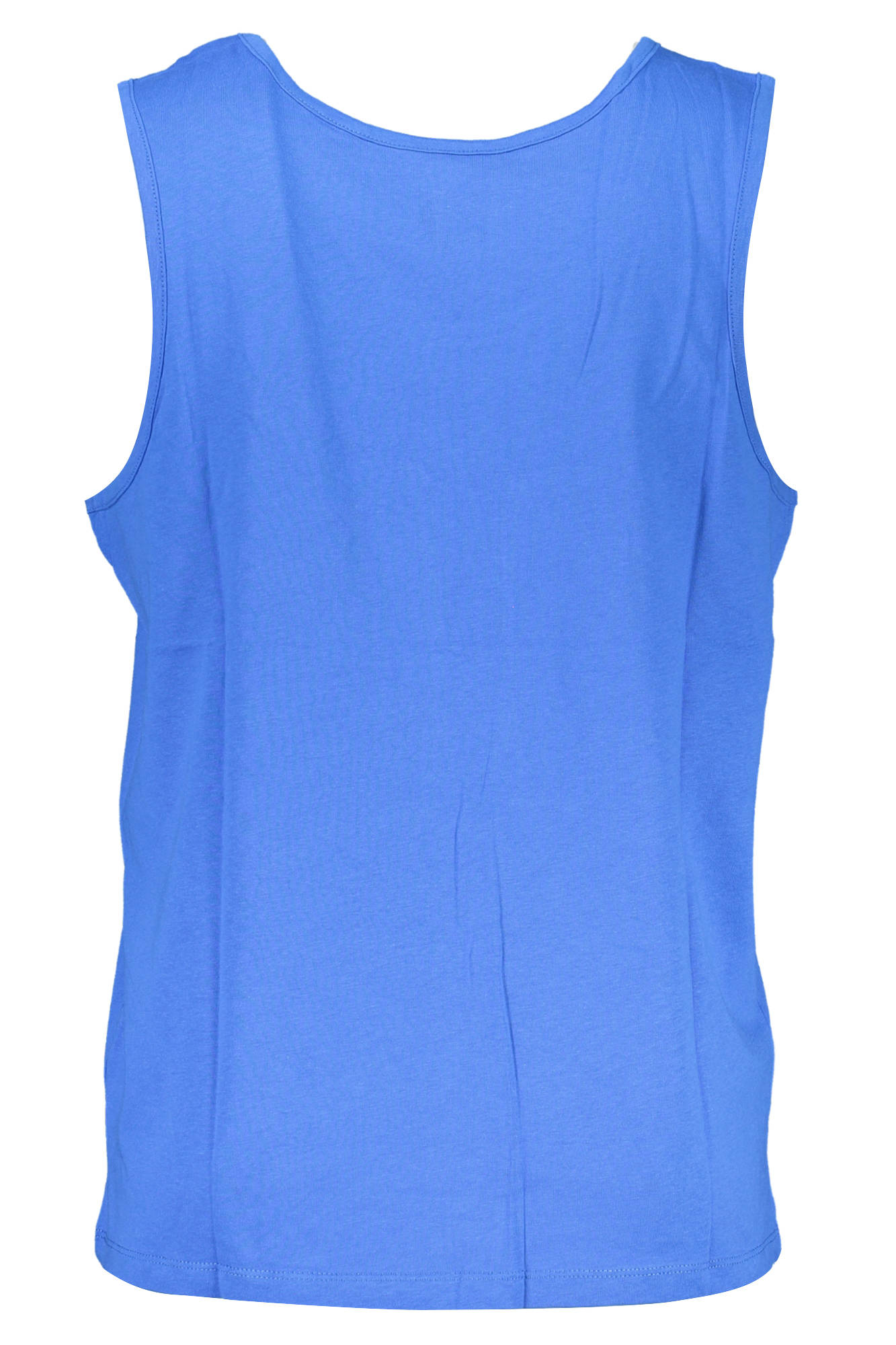 GIAN MARCO VENTURI MEN'S BLUE TANK TOP