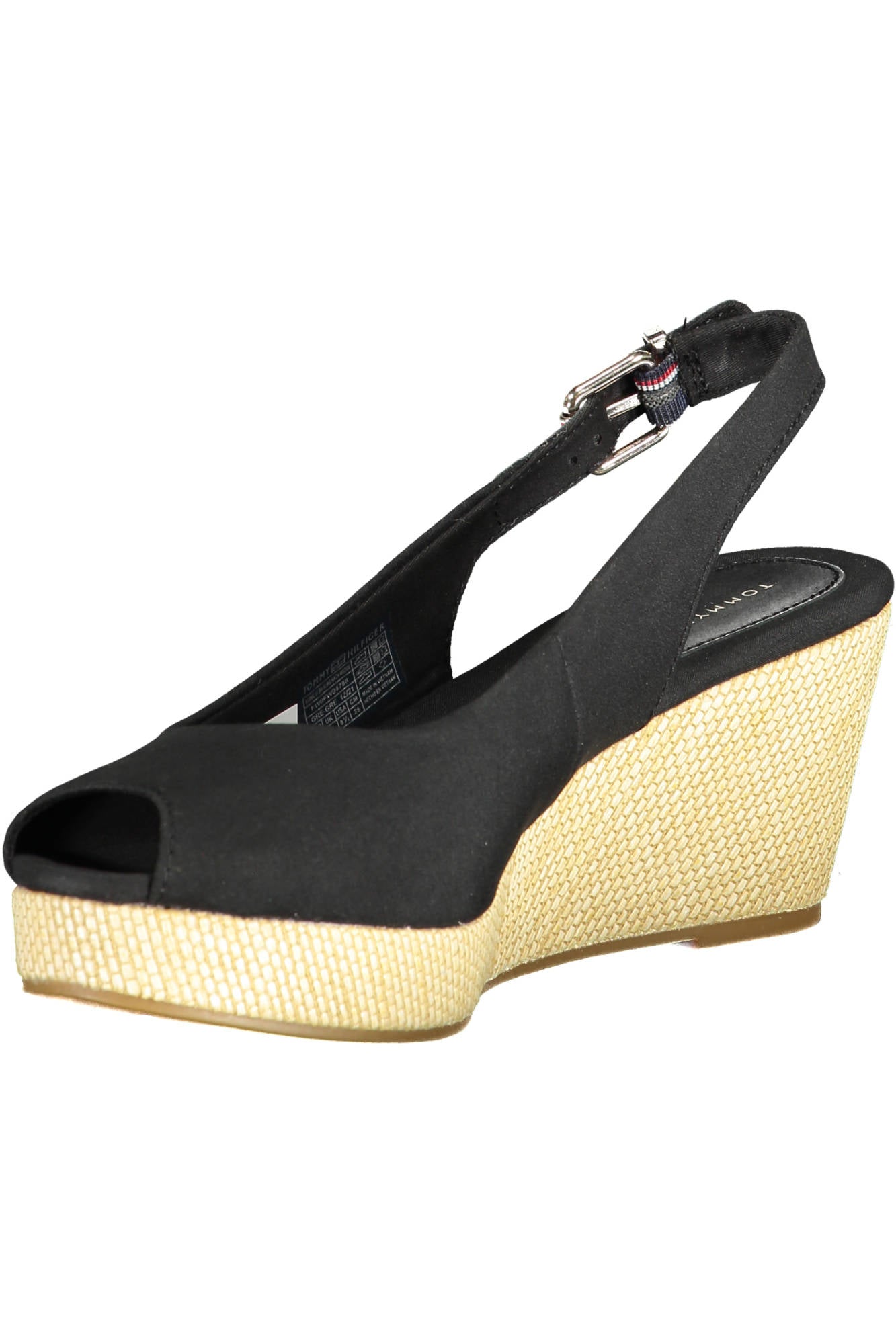 TOMMY HILFIGER WOMEN'S SANDAL FOOTWEAR BLACK