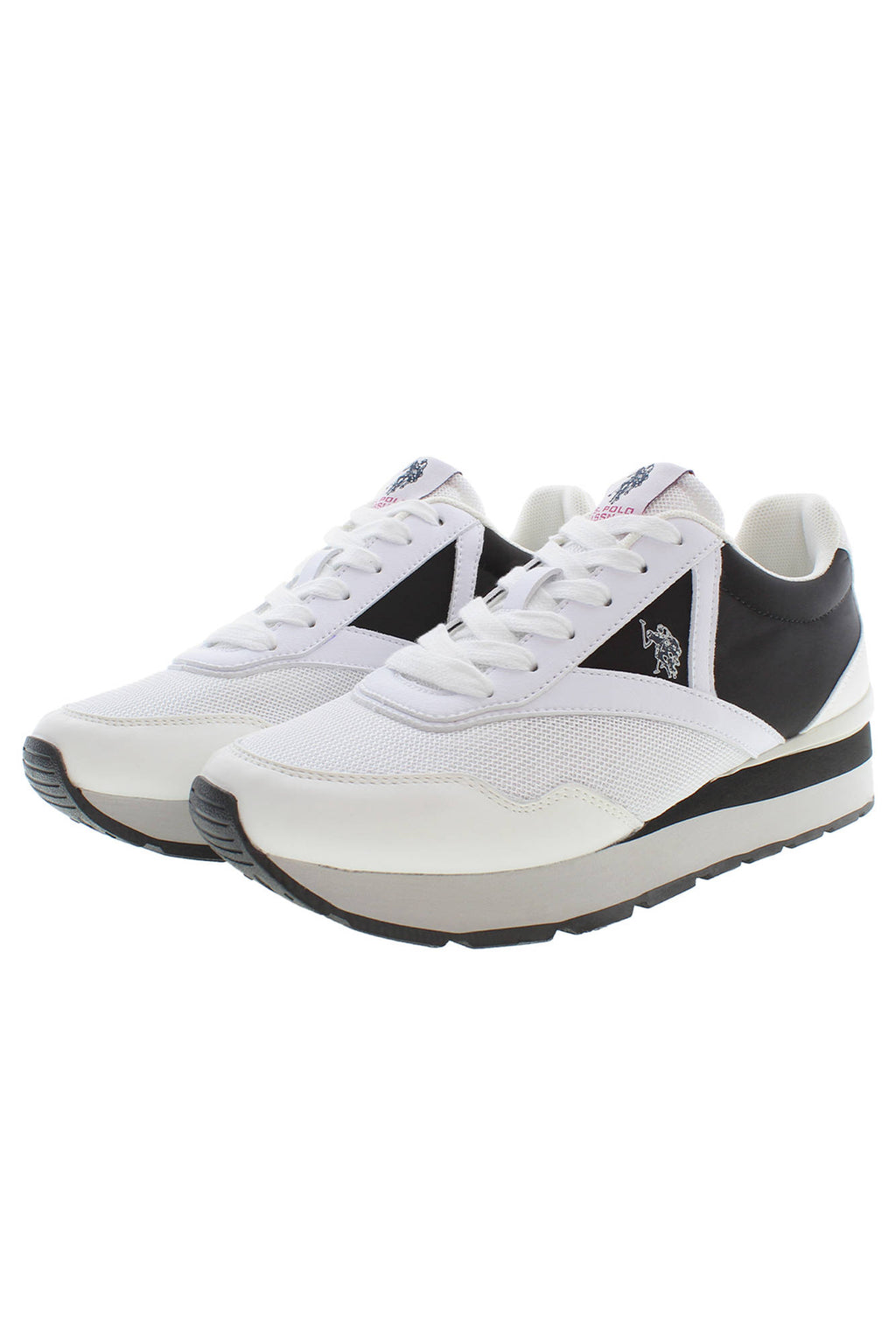 US POLO BEST PRICE WHITE WOMEN'S SPORT SHOES