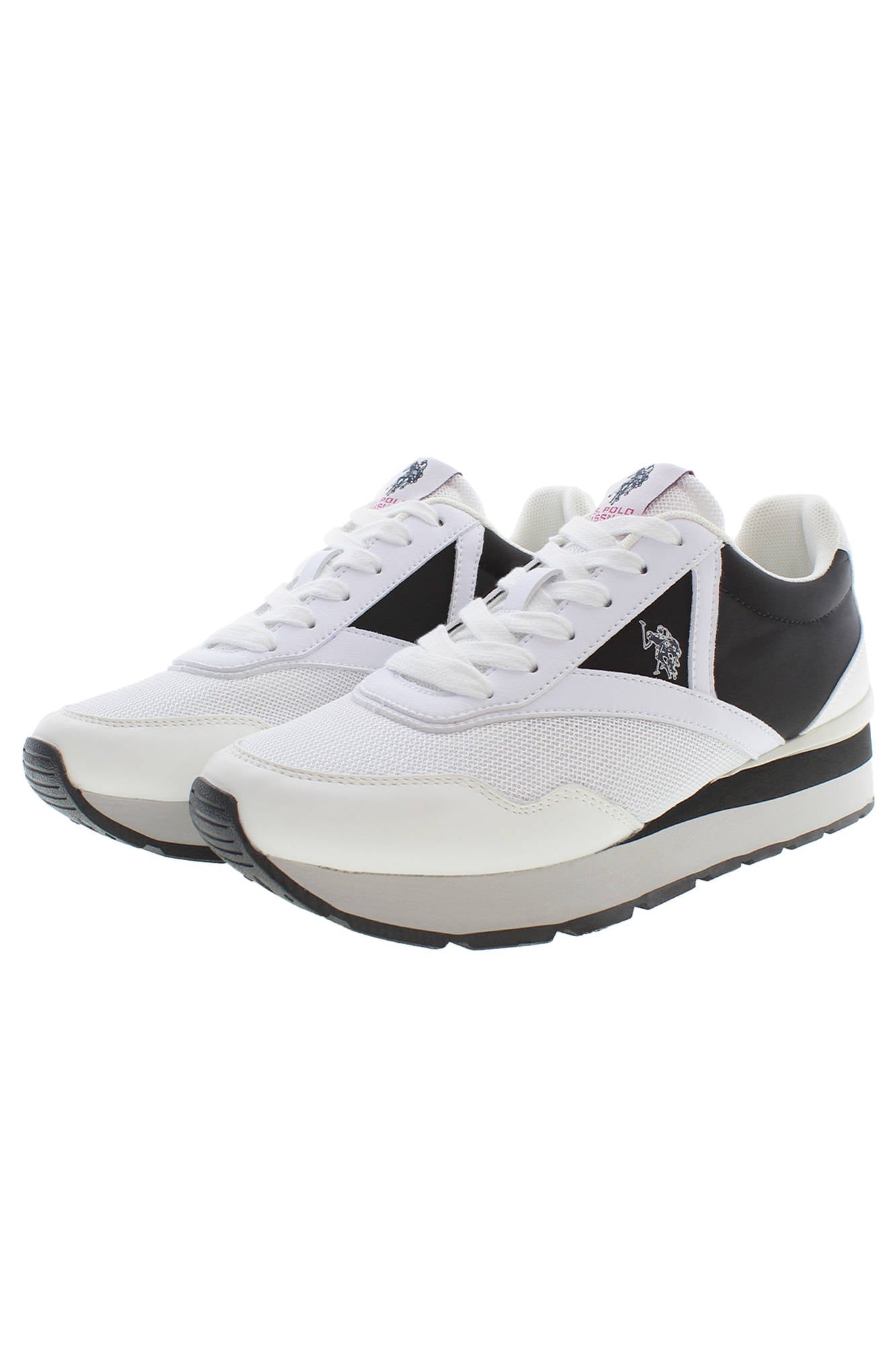 US POLO BEST PRICE WHITE WOMEN'S SPORT SHOES