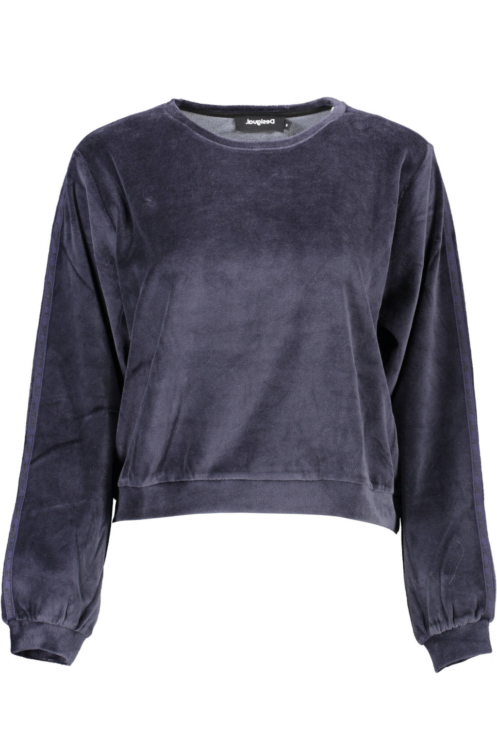 DESIGUAL WOMEN'S BLUE SWEATER