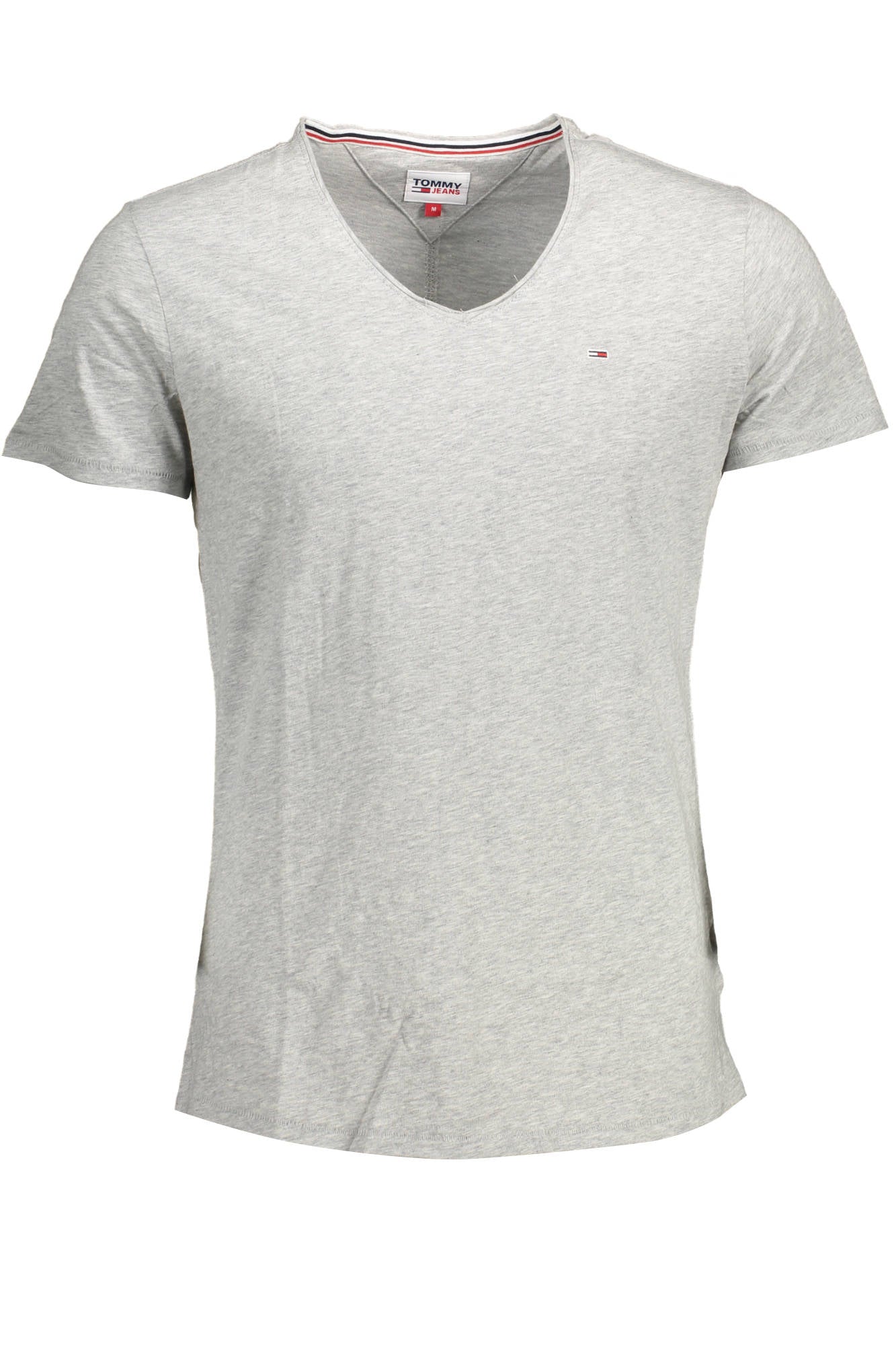 TOMMY HILFIGER MEN'S SHORT SLEEVE T-SHIRT GREY