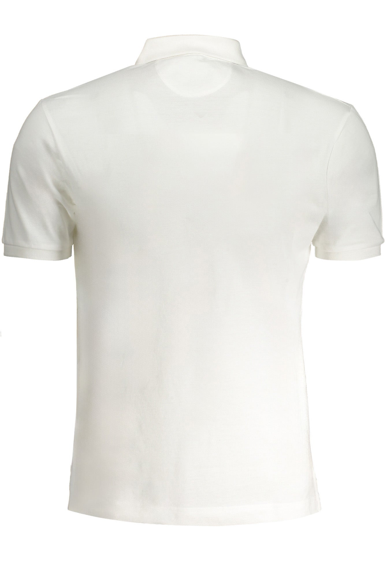 LA MARTINA MEN'S WHITE SHORT SLEEVED POLO SHIRT