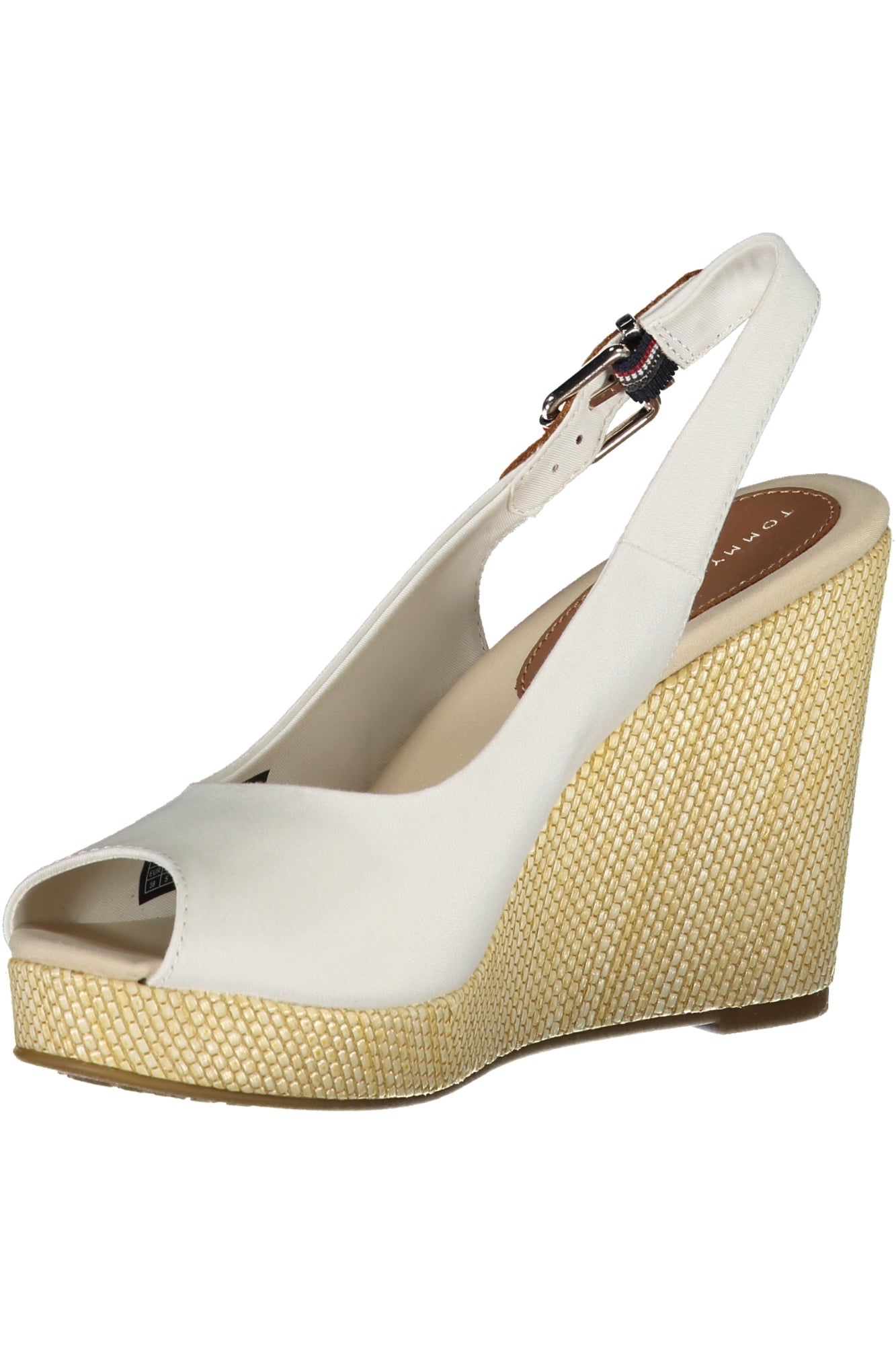TOMMY HILFIGER WOMEN'S WHITE SANDAL FOOTWEAR