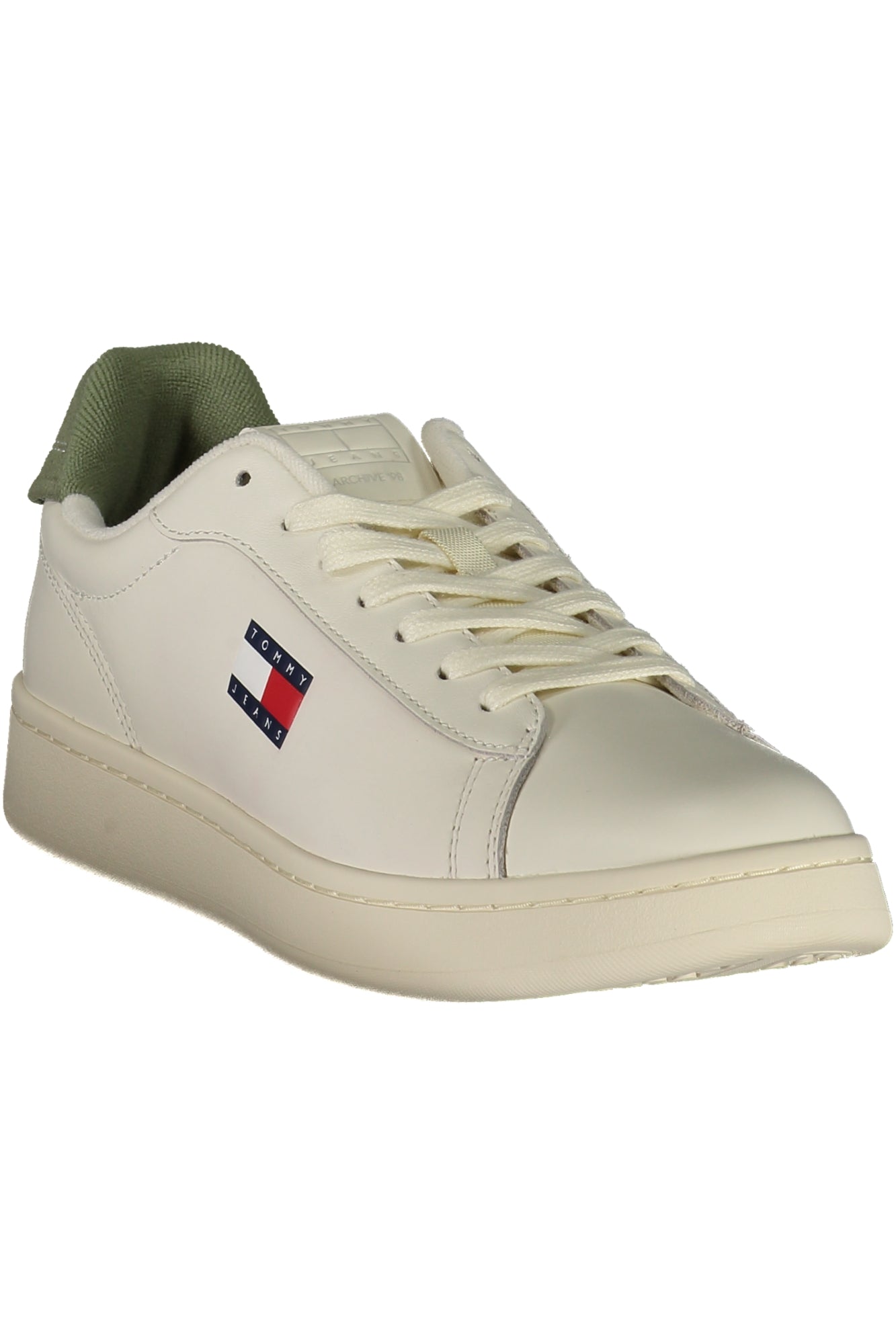 TOMMY HILFIGER MEN'S WHITE SPORTS SHOES