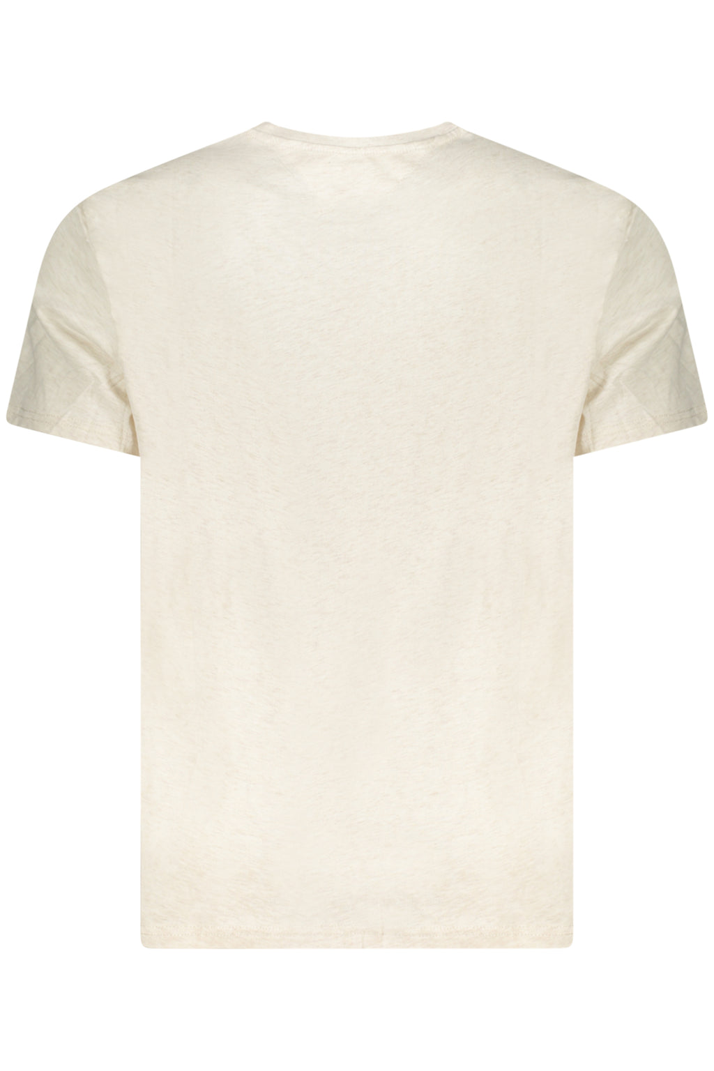 TOMMY HILFIGER SHORT SLEEVE T-SHIRT MEN BEIGE
