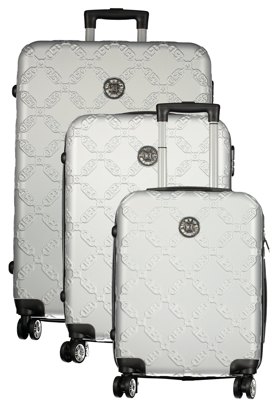 LAURA BIAGIOTTI LARGE TROLLEY WOMEN SILVER
