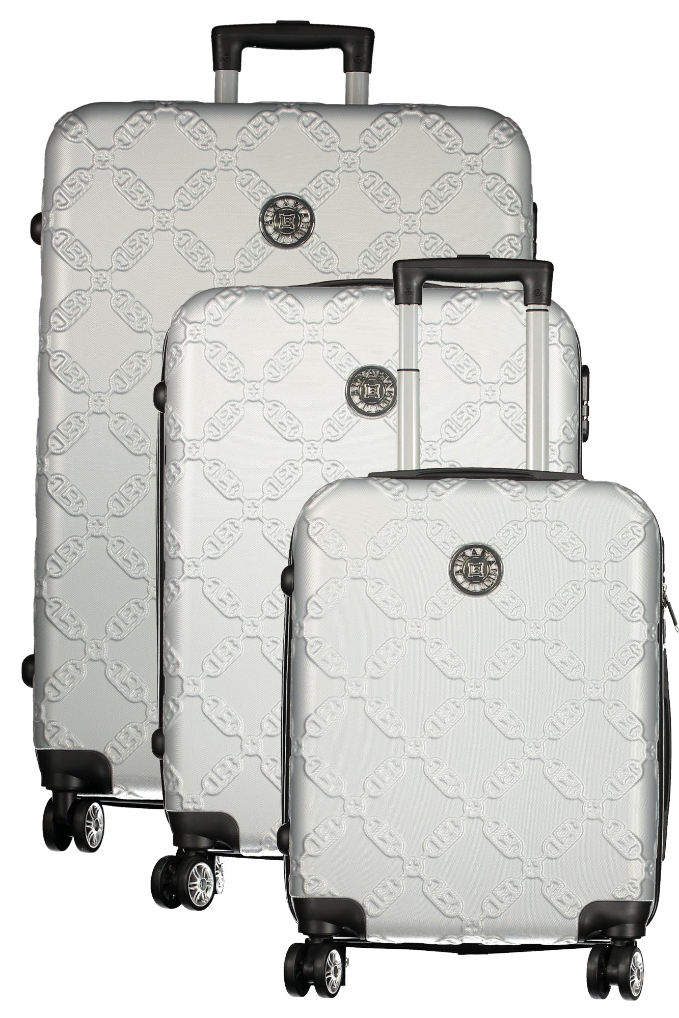 LAURA BIAGIOTTI LARGE TROLLEY WOMEN SILVER