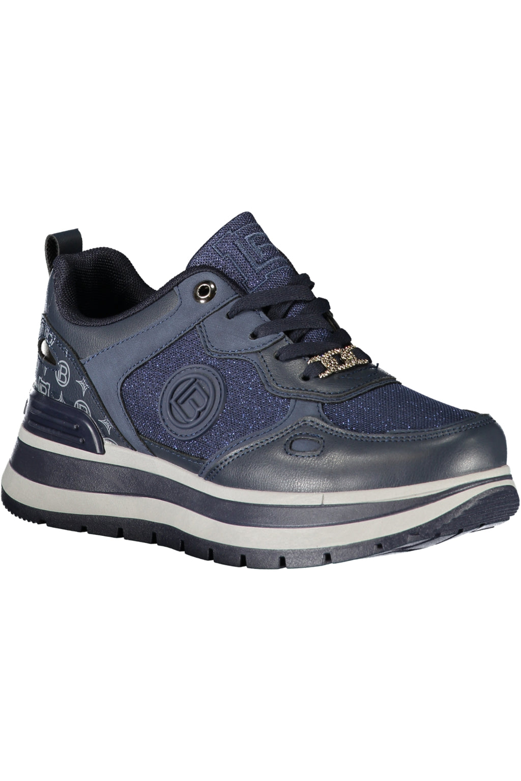 LAURA BIAGIOTTI WOMEN'S BLUE SPORTS SHOES