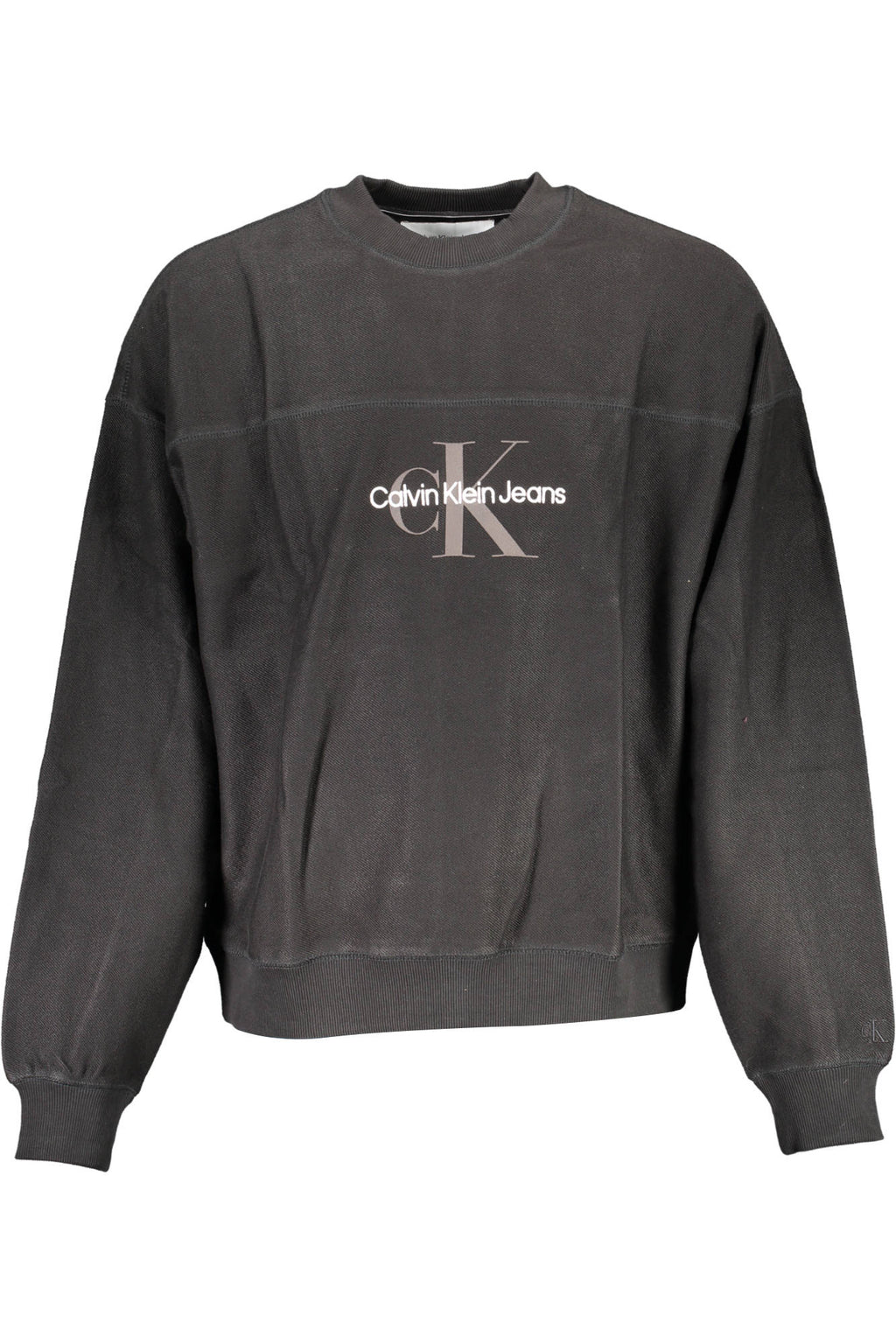 CALVIN KLEIN SWEATSHIRT WITHOUT ZIP BLACK MAN