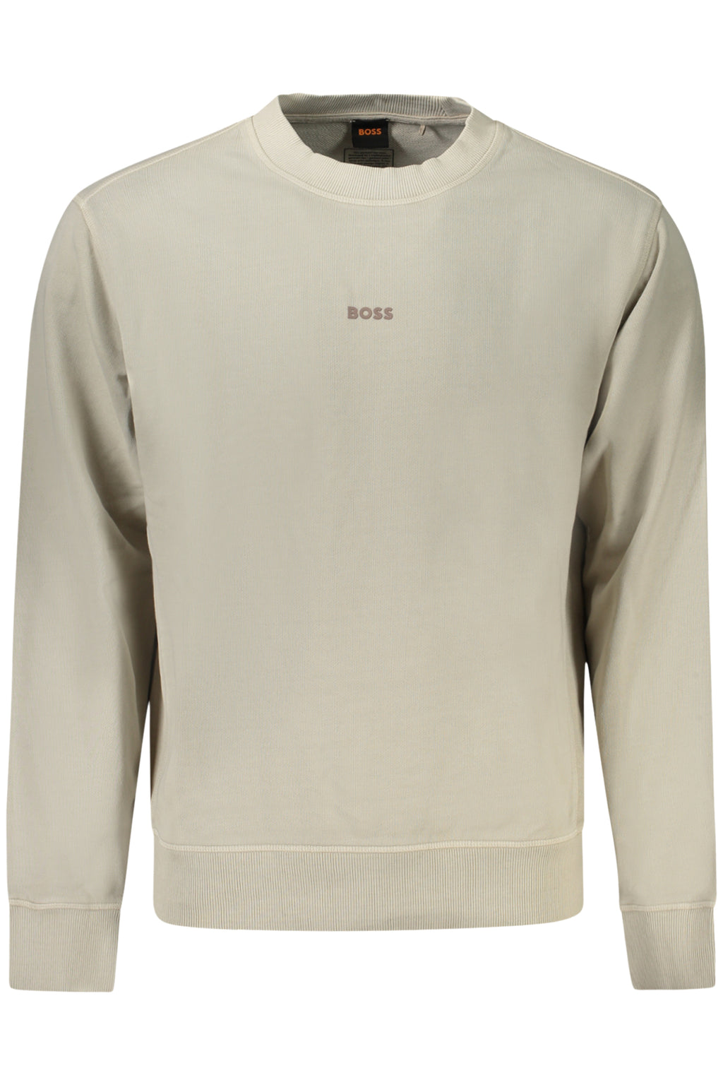 HUGO BOSS SWEATSHIRT WITHOUT ZIP MEN BEIGE
