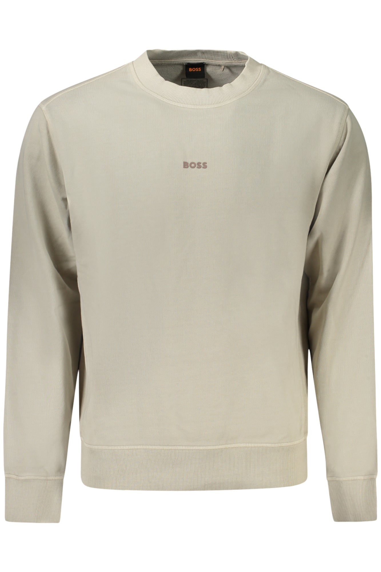 HUGO BOSS SWEATSHIRT WITHOUT ZIP MEN BEIGE