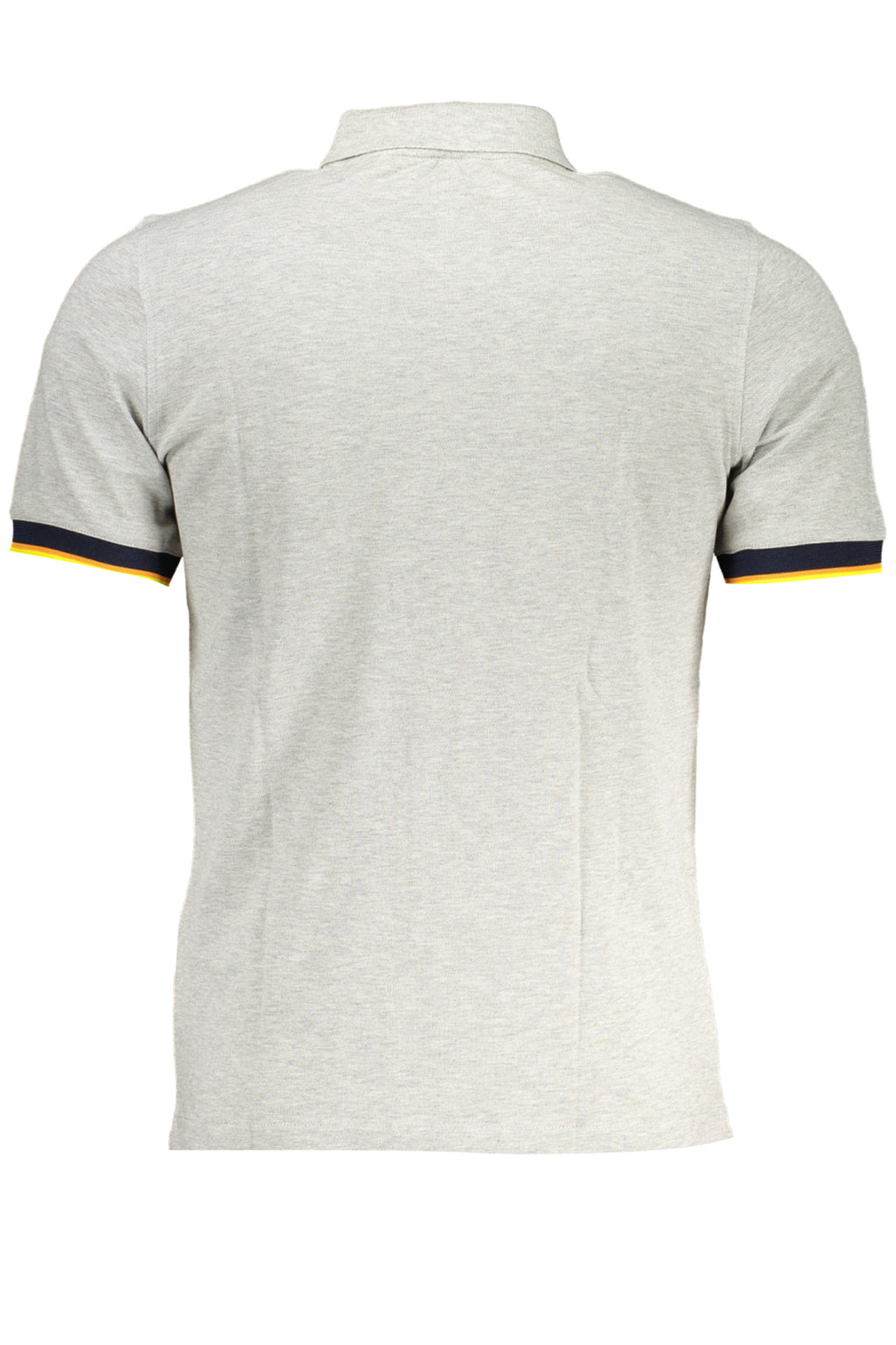 K-WAY GRAY MEN'S SHORT SLEEVED POLO SHIRT