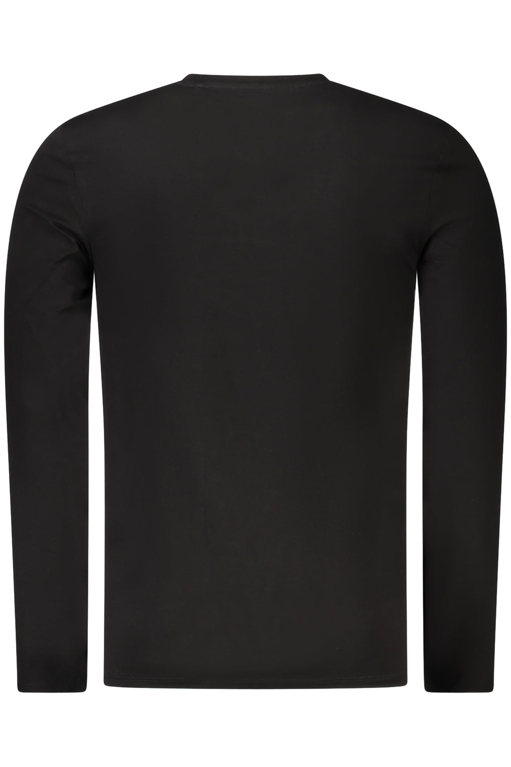 GUESS JEANS LONG SLEEVE T-SHIRT MEN BLACK