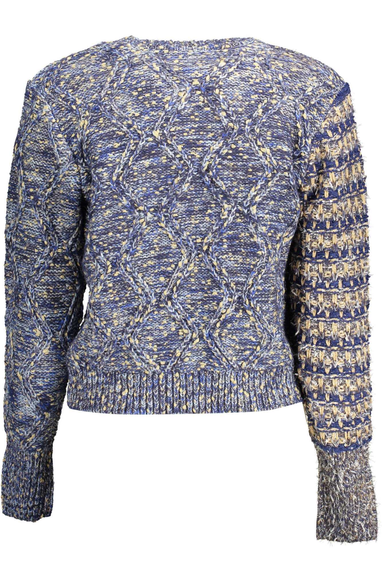 DESIGUAL WOMEN'S BLUE SWEATER