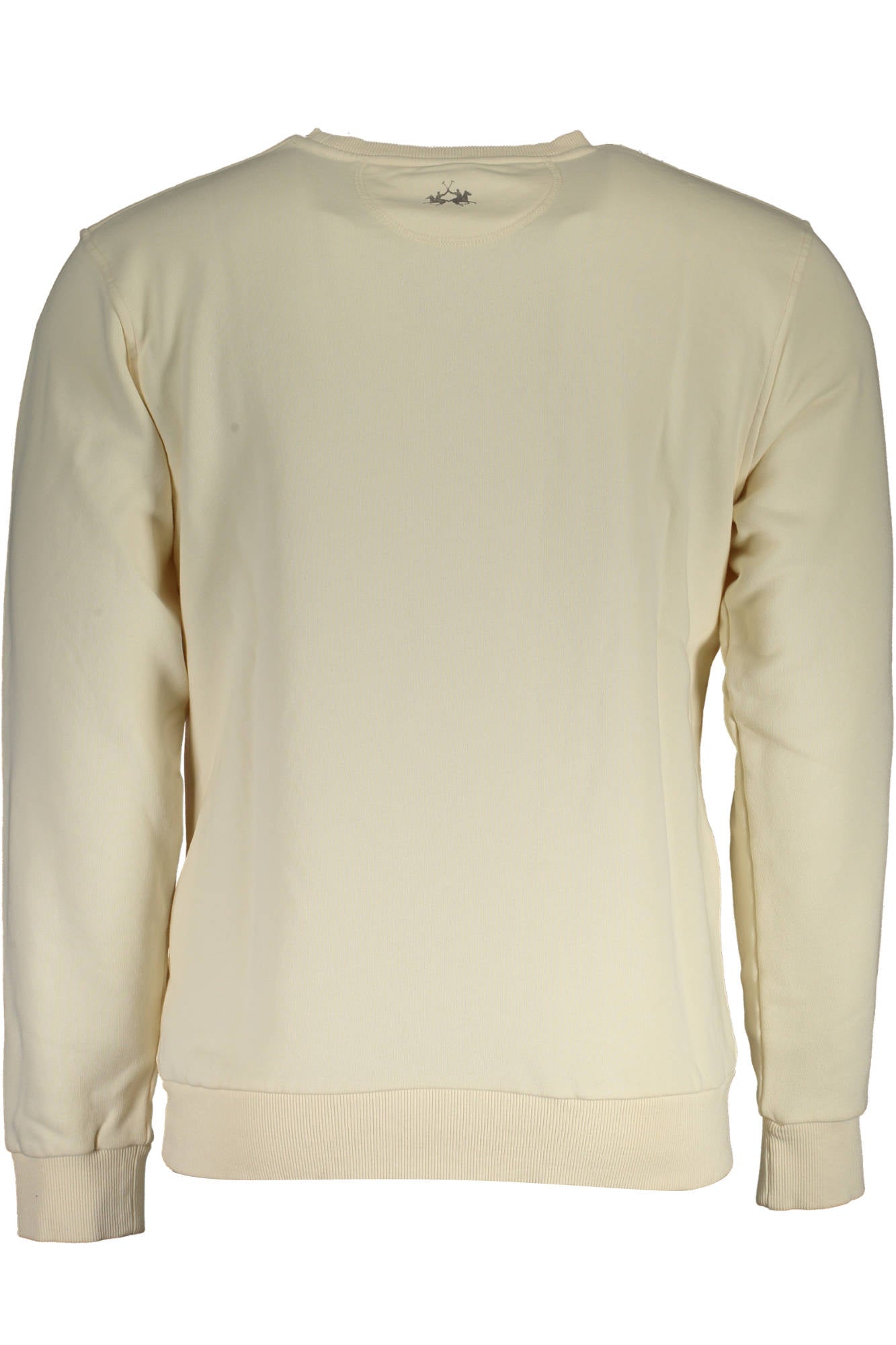 LA MARTINA WHITE MEN'S SWEATSHIRT WITHOUT ZIP