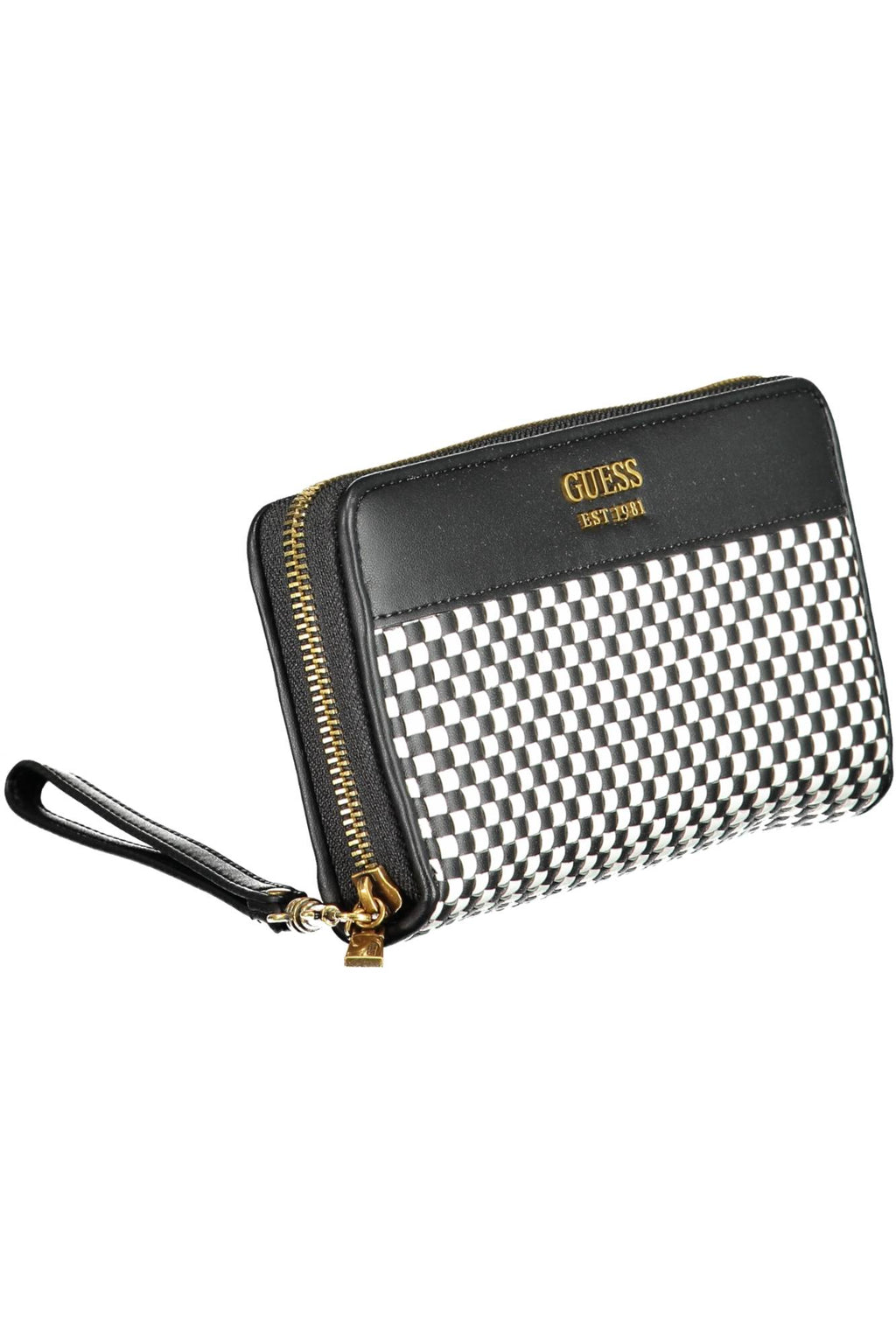 GUESS JEANS WOMEN'S WALLET BLACK
