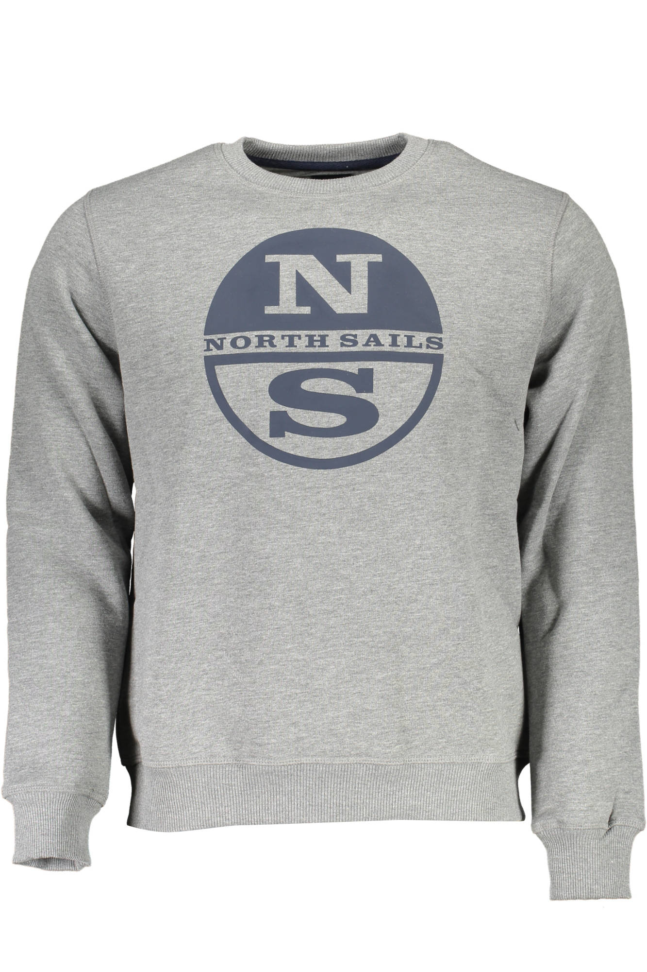 NORTH SAILS MAN GRAY SWEATSHIRT WITHOUT ZIP