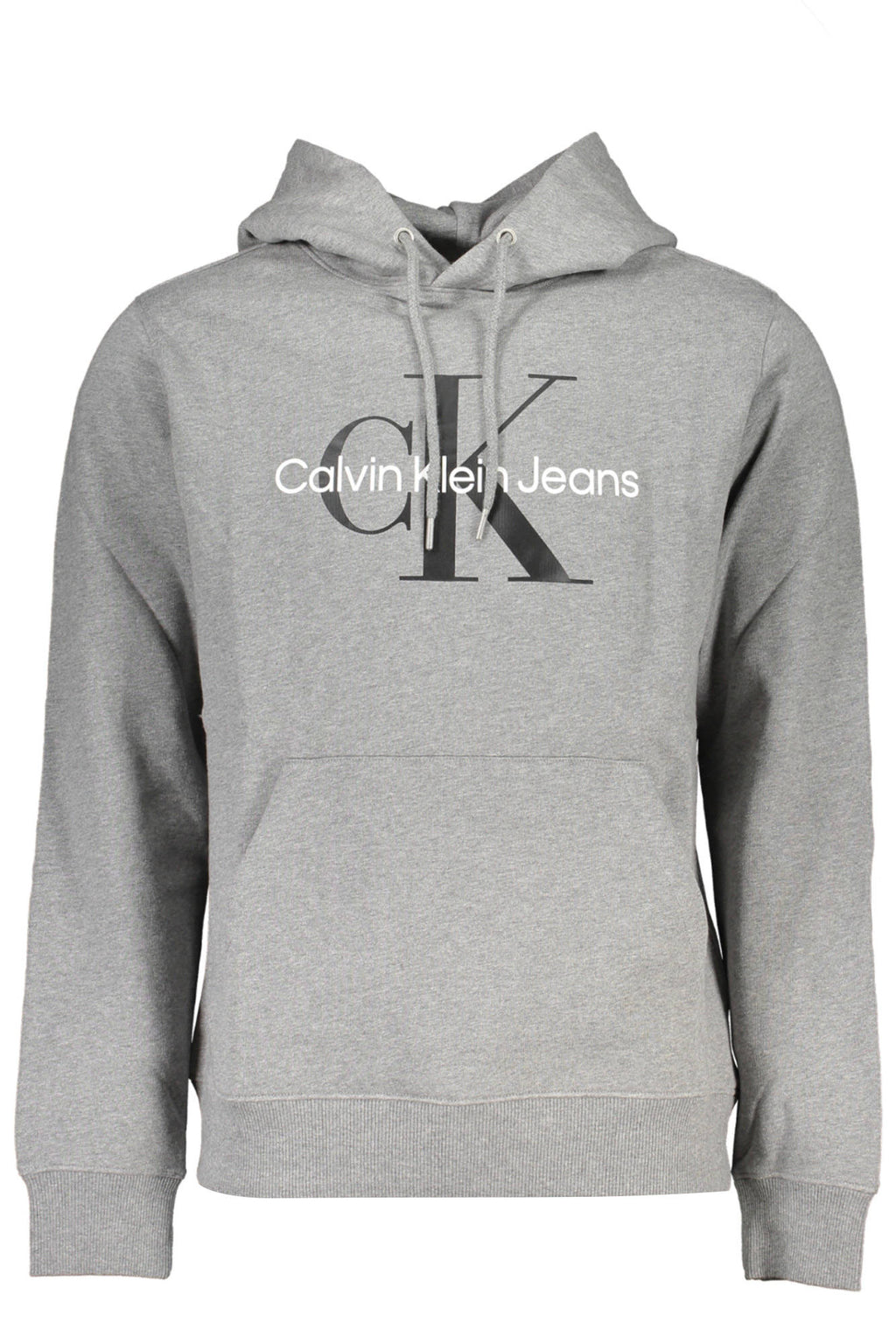 CALVIN KLEIN MEN'S GRAY ZIPLESS SWEATSHIRT