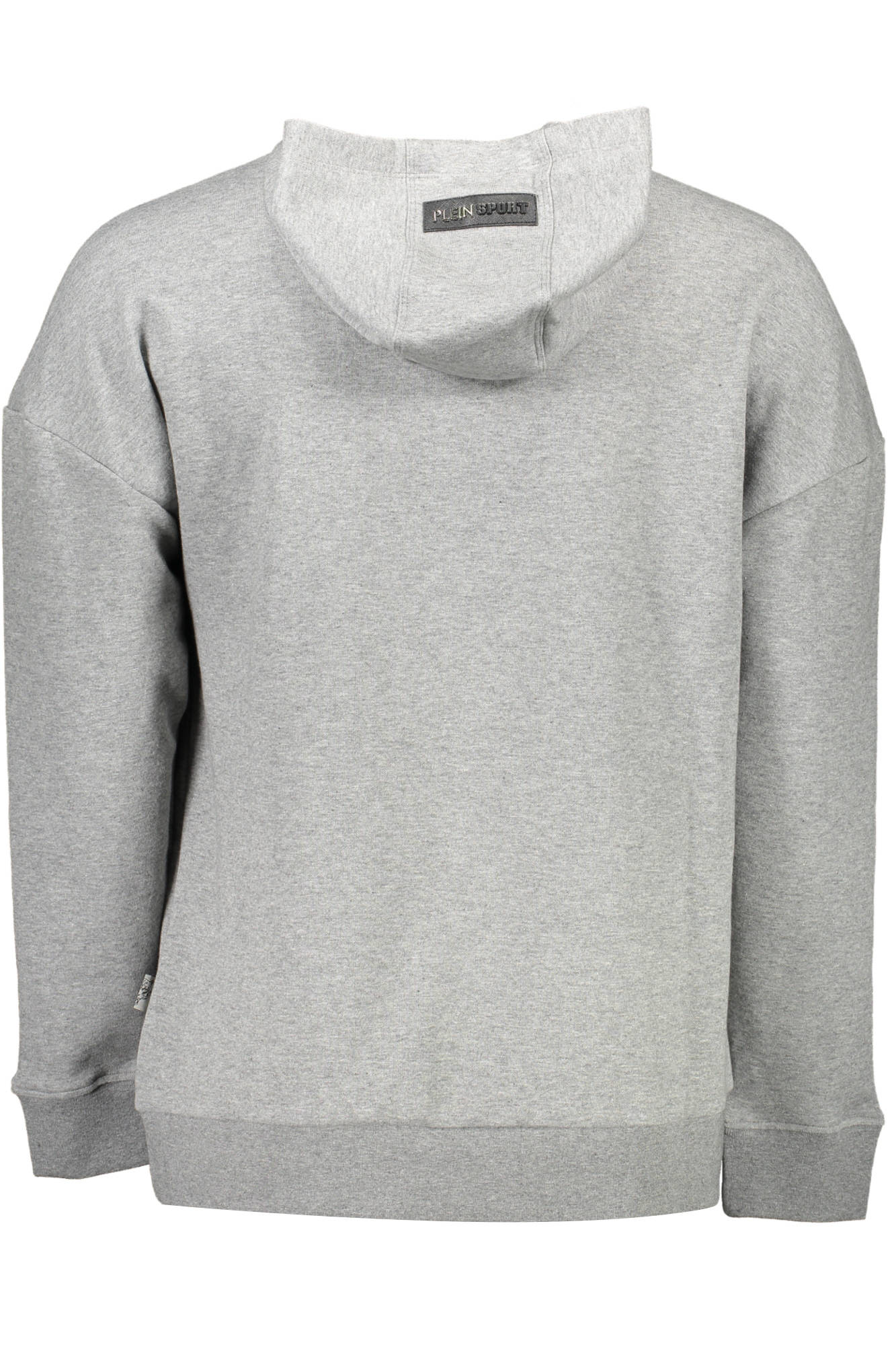 PLEIN SPORT SWEATSHIRT WITHOUT ZIP MAN GRAY