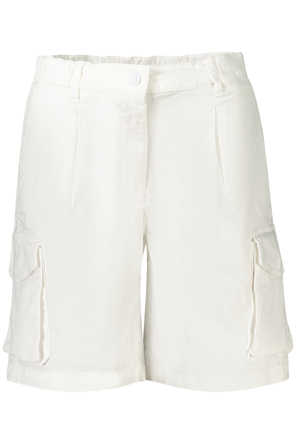 K-WAY WOMEN'S BERMUDA PANTS WHITE