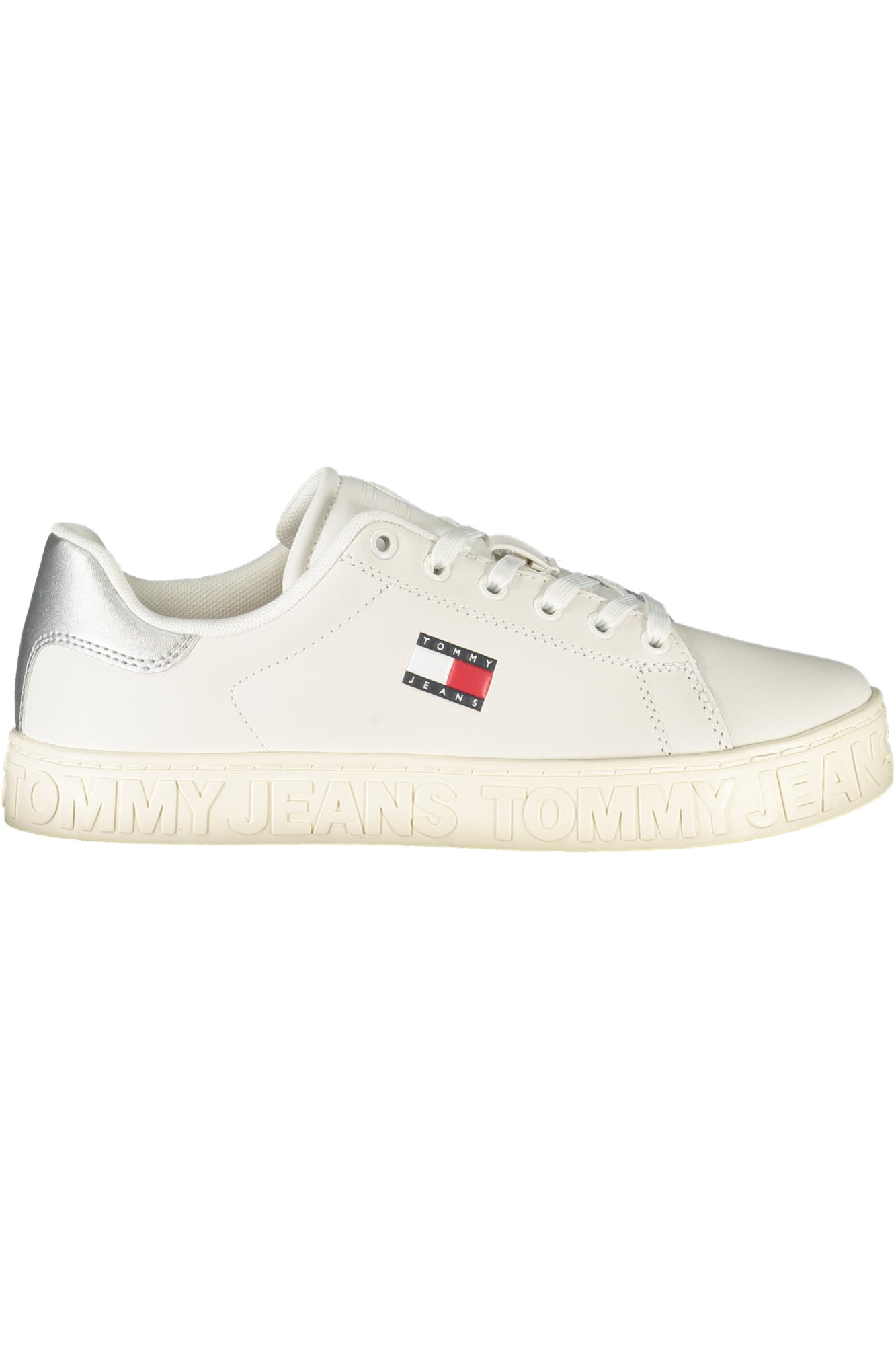TOMMY HILFIGER WOMEN'S WHITE SPORTS SHOES