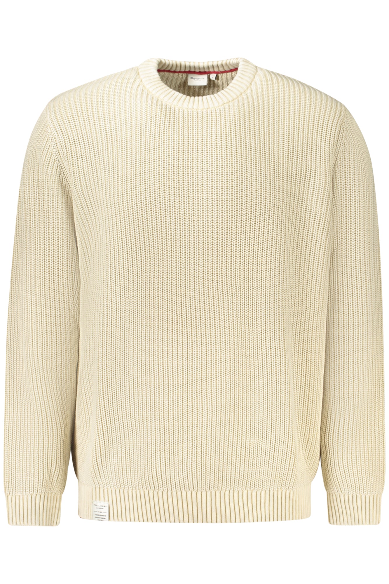 PEPE JEANS MEN'S BEIGE SWEATER