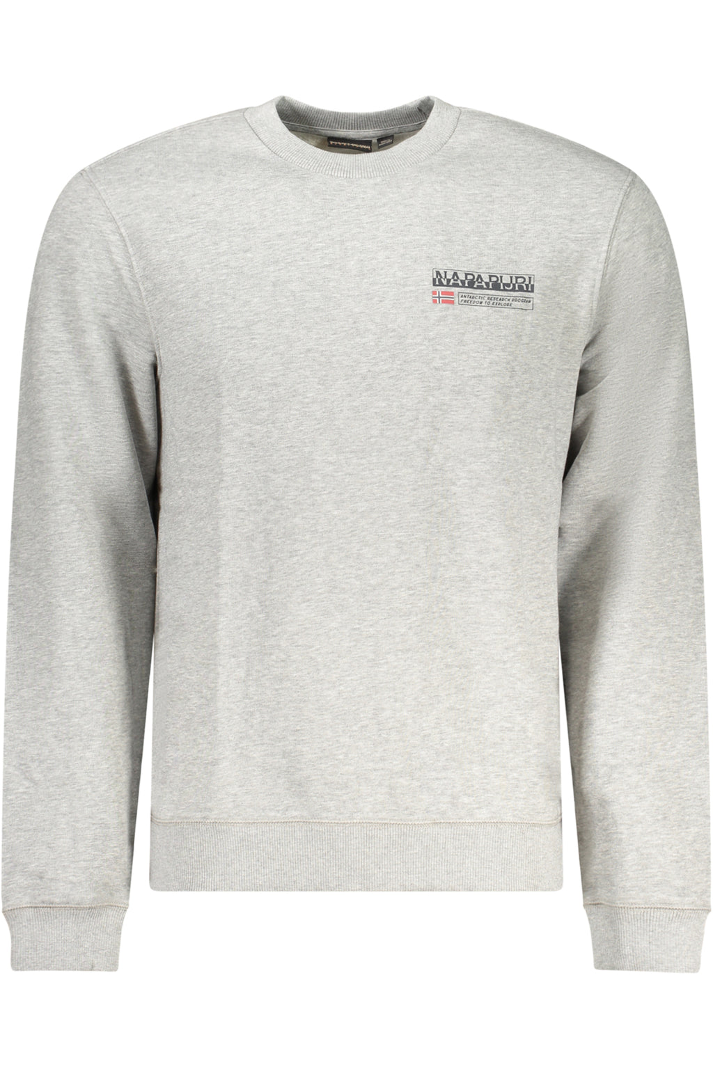 NAPAPIJRI MEN'S ZIP-FREE SWEATSHIRT GREY