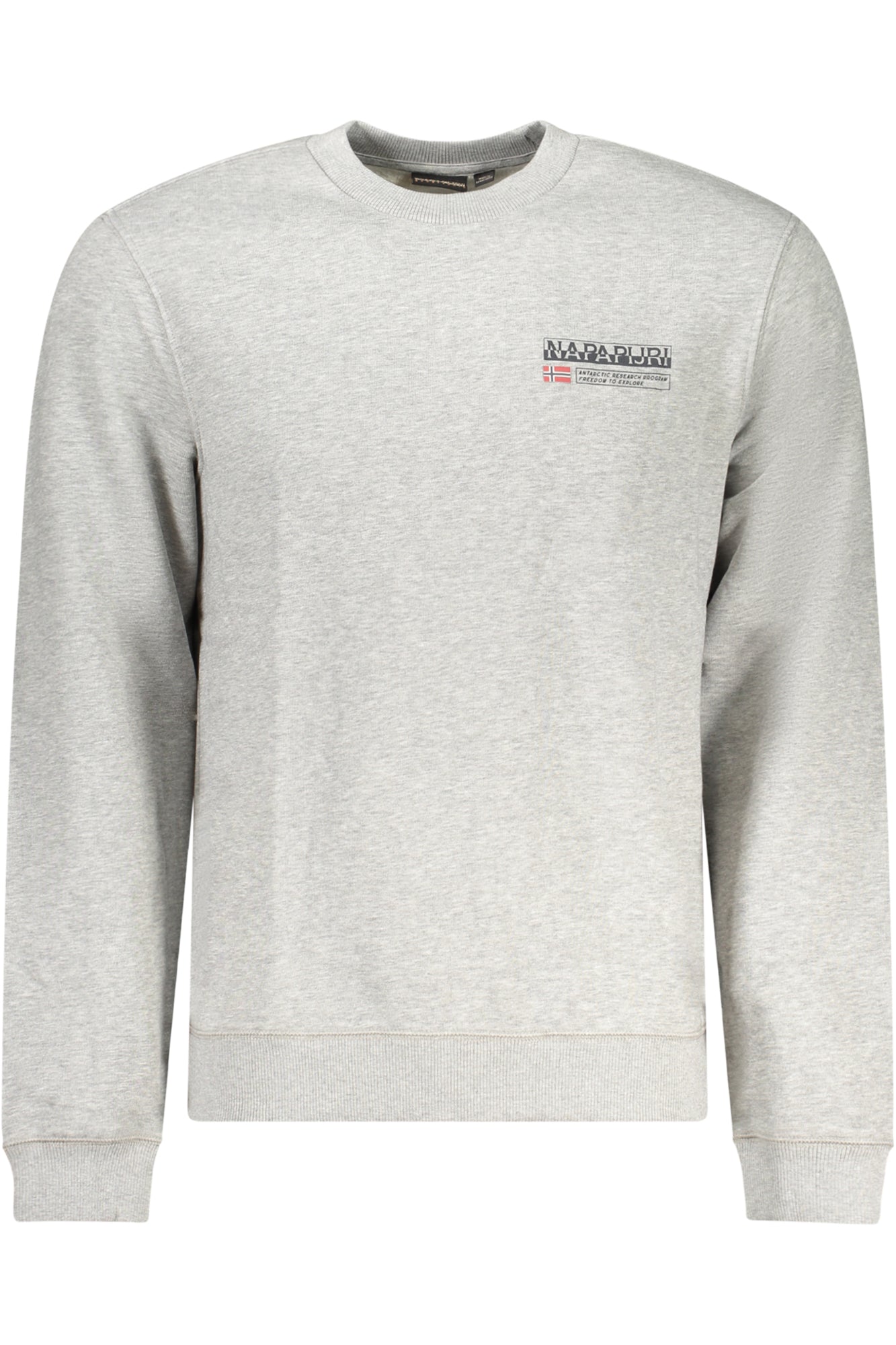 NAPAPIJRI MEN'S ZIP-FREE SWEATSHIRT GREY