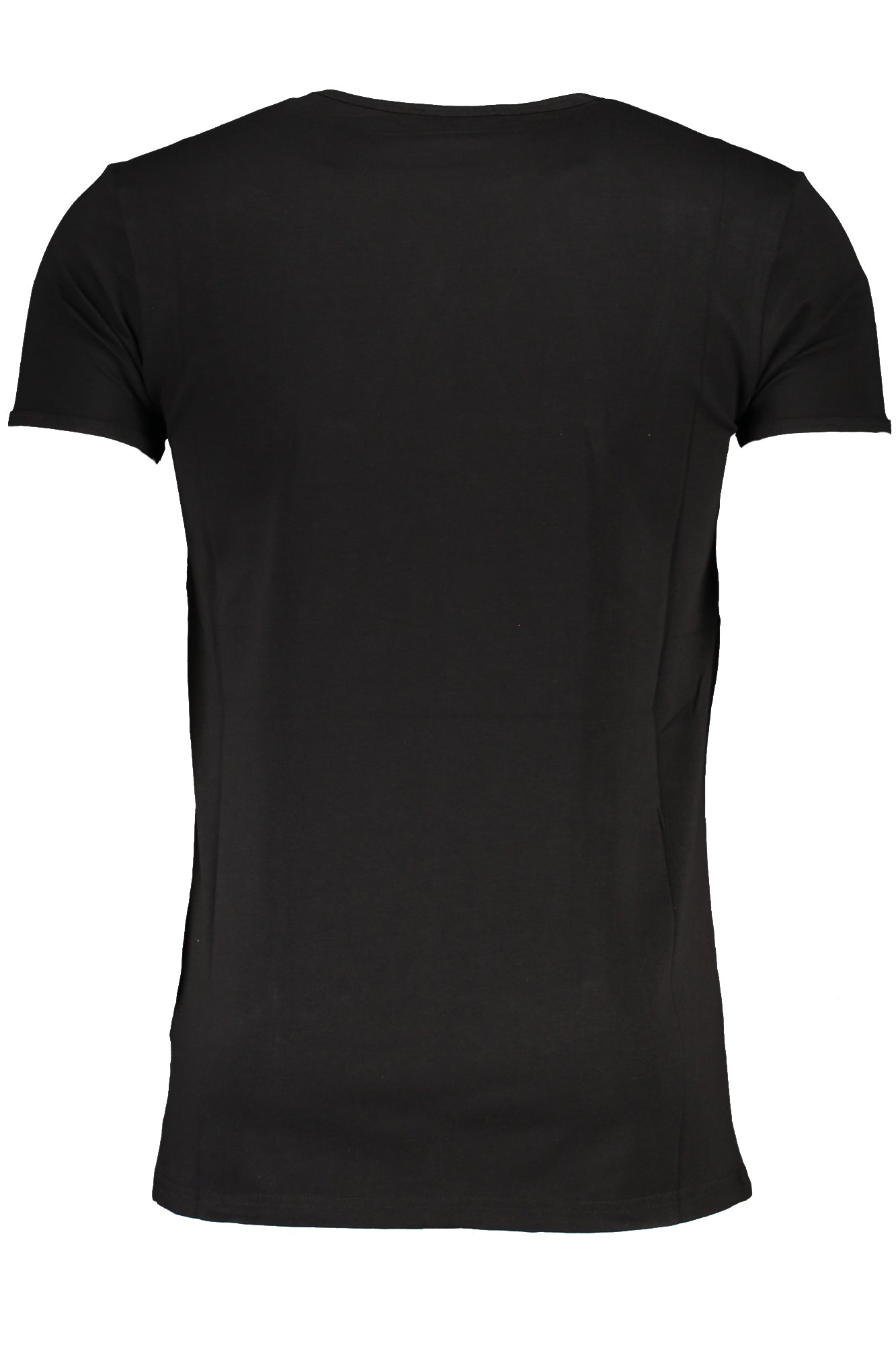 CAVALLI CLASS MEN'S SHORT SLEEVE T-SHIRT BLACK
