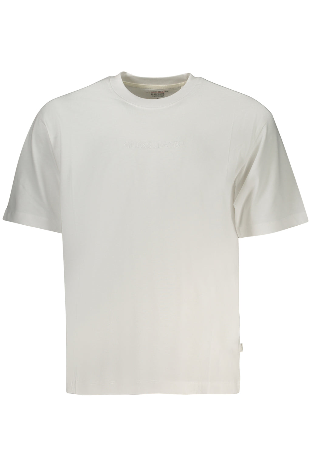 GUESS JEANS SHORT SLEEVE T-SHIRT MEN WHITE