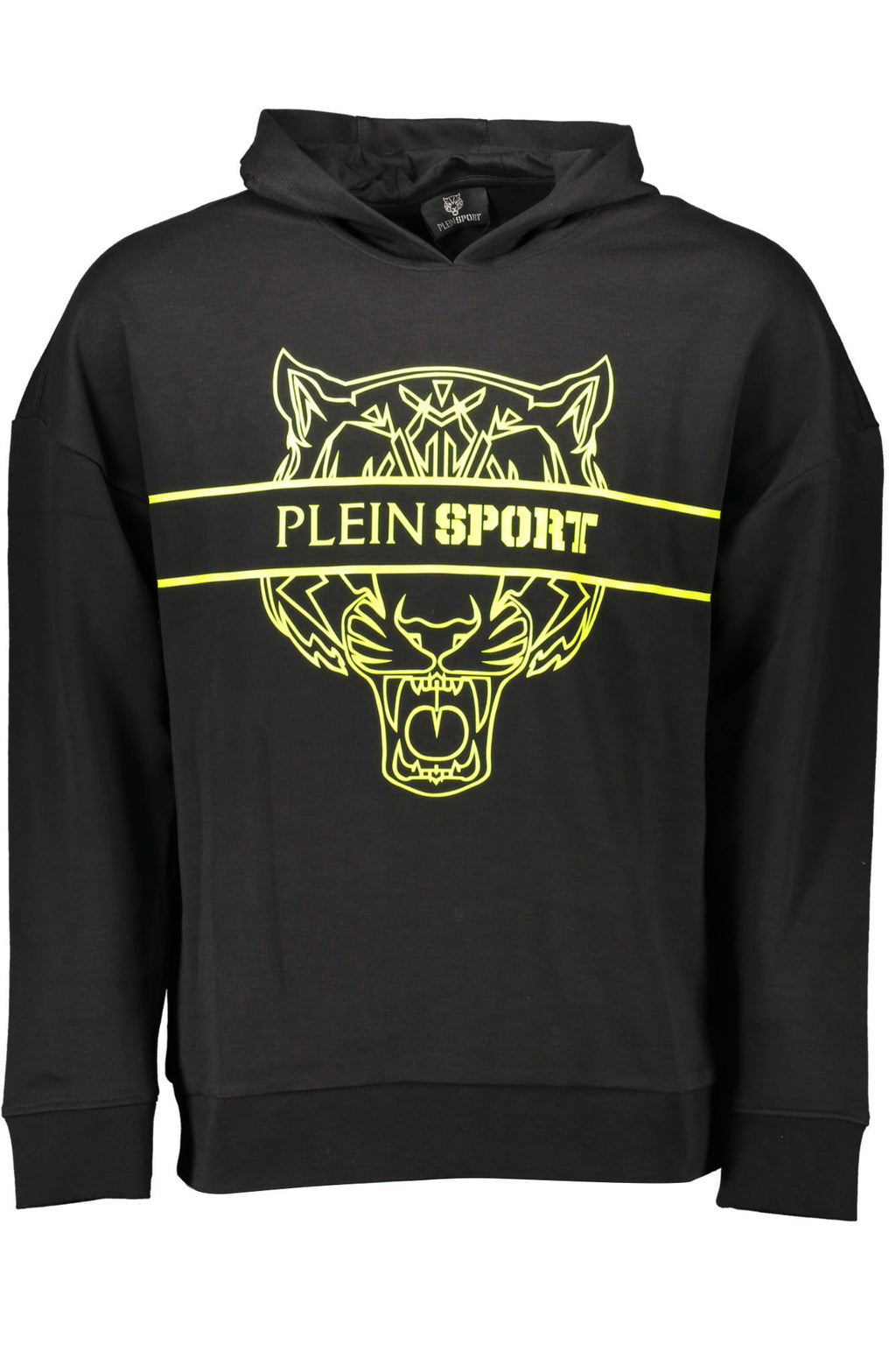 PLEIN SPORT SWEATSHIRT WITHOUT ZIP MAN BLACK