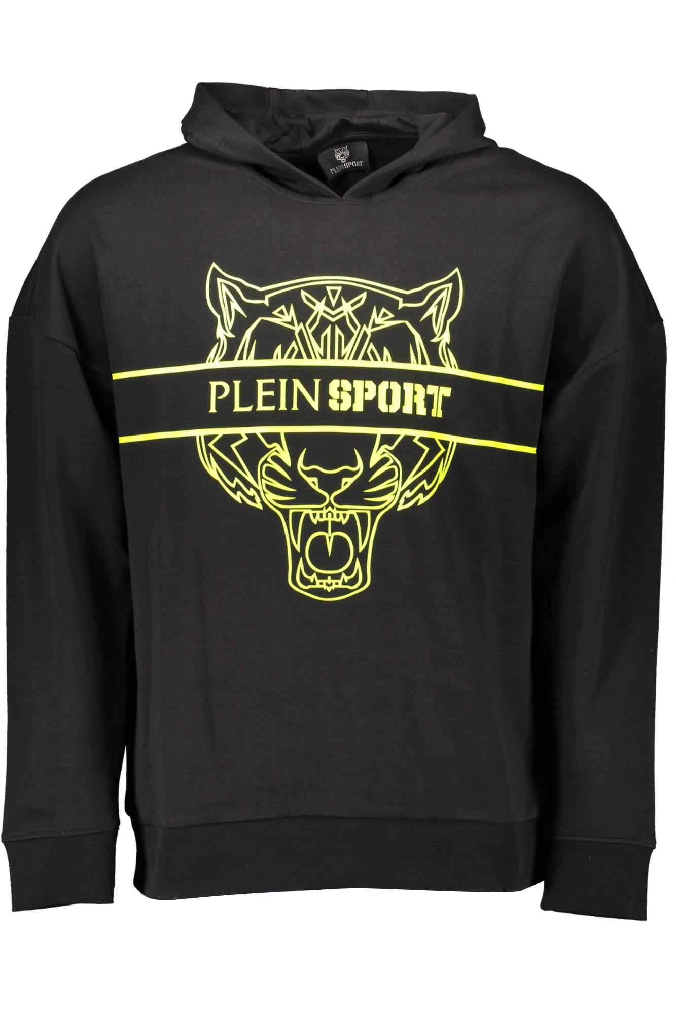 PLEIN SPORT SWEATSHIRT WITHOUT ZIP MAN BLACK