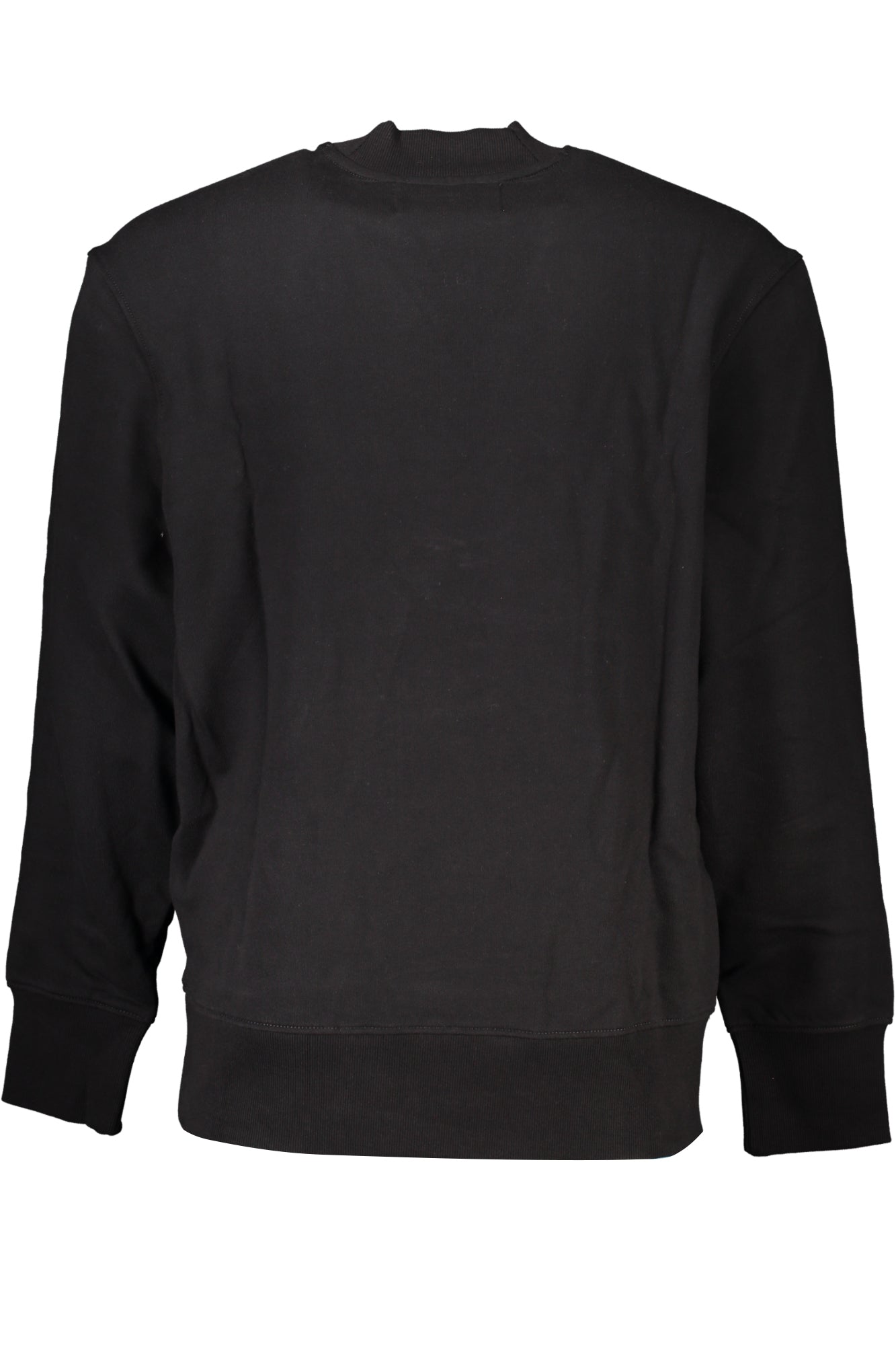 CALVIN KLEIN MEN'S BLACK ZIPLESS SWEATSHIRT