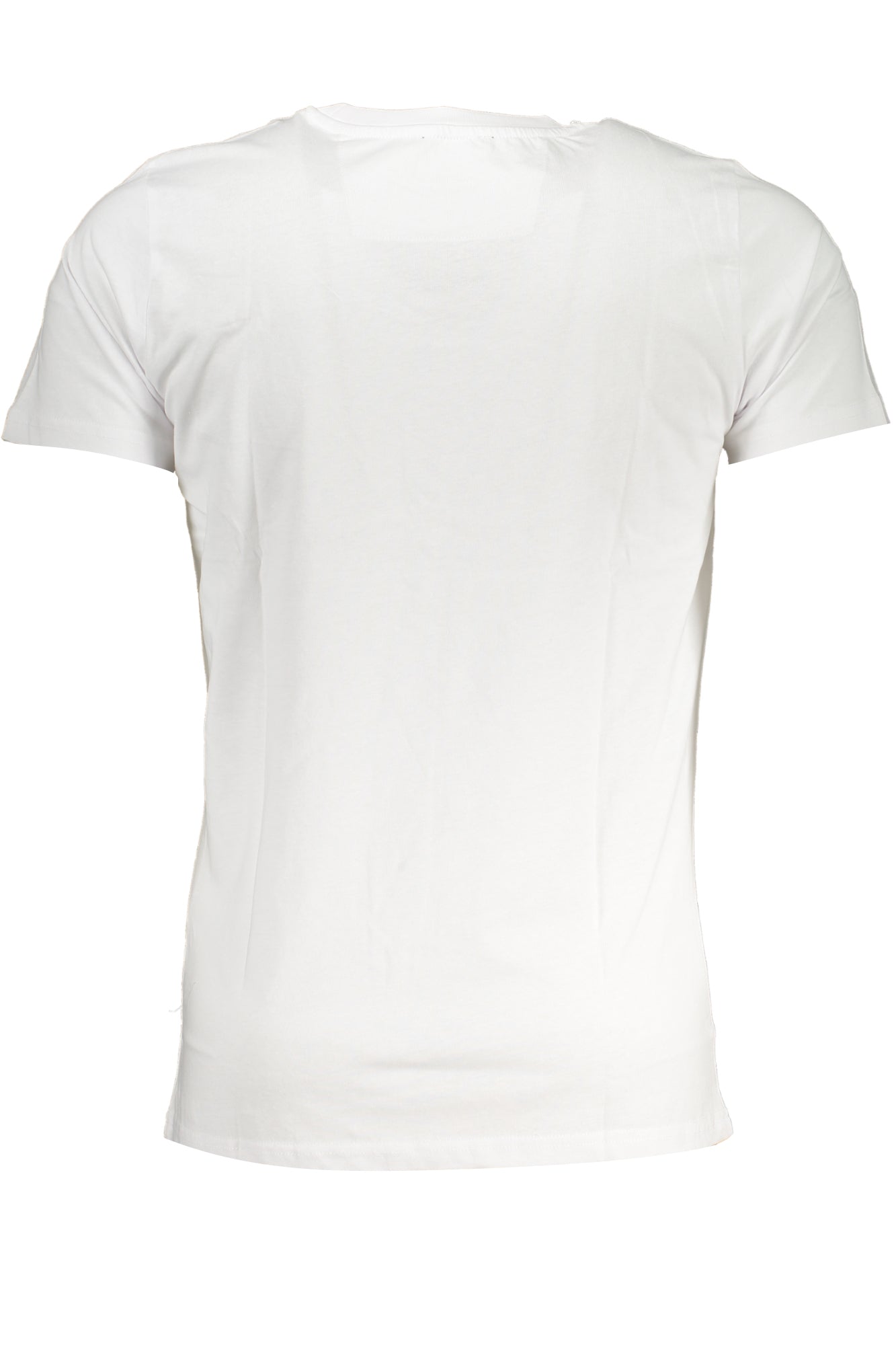 CAVALLI CLASS MEN'S SHORT SLEEVED T-SHIRT WHITE