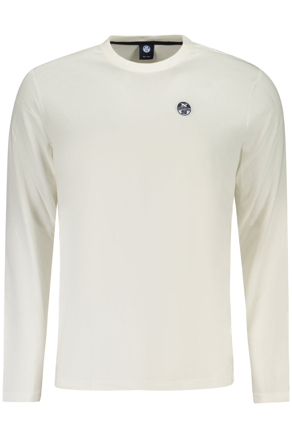 NORTH SAILS MEN'S LONG-SLEEVED T-SHIRT WHITE