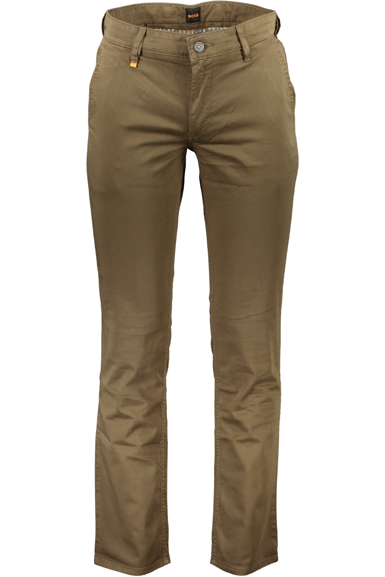 HUGO BOSS MEN'S BROWN TROUSERS