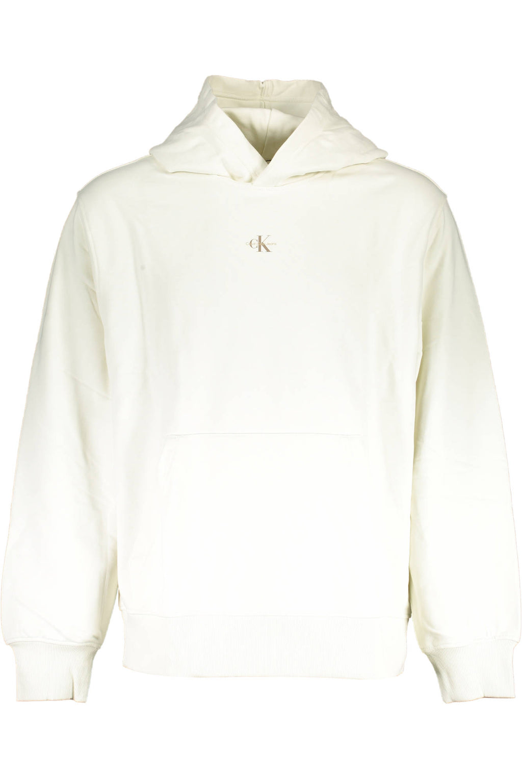 CALVIN KLEIN MEN'S ZIP-UP SWEATSHIRT WHITE