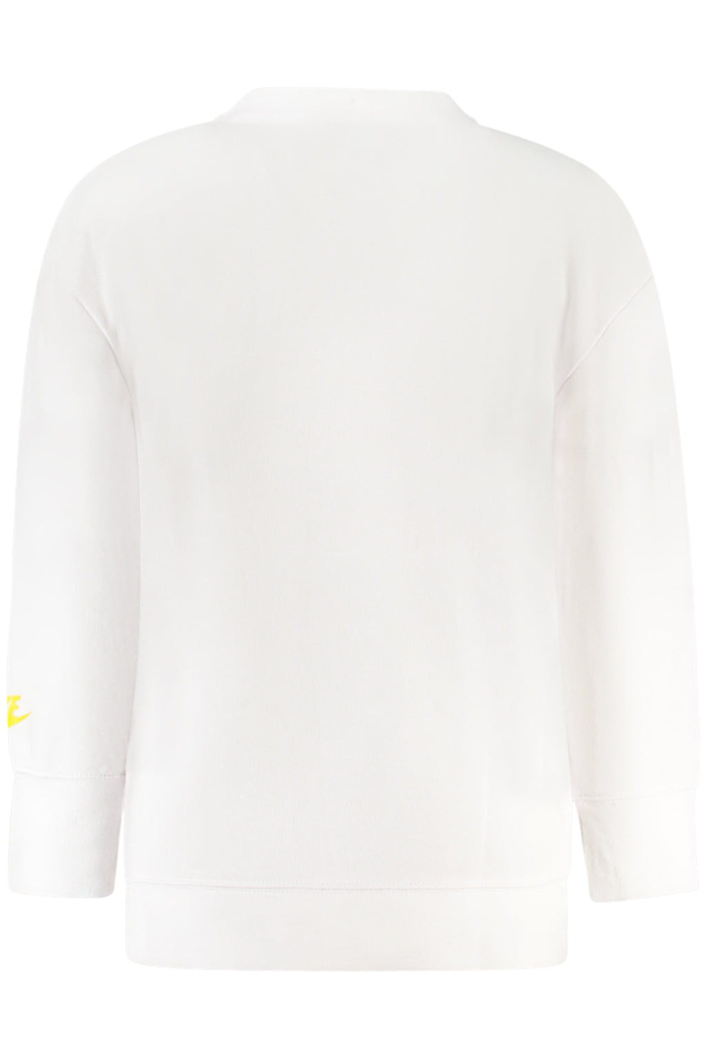 NIKE KIDS' WHITE ZIP-UP SWEATSHIRT