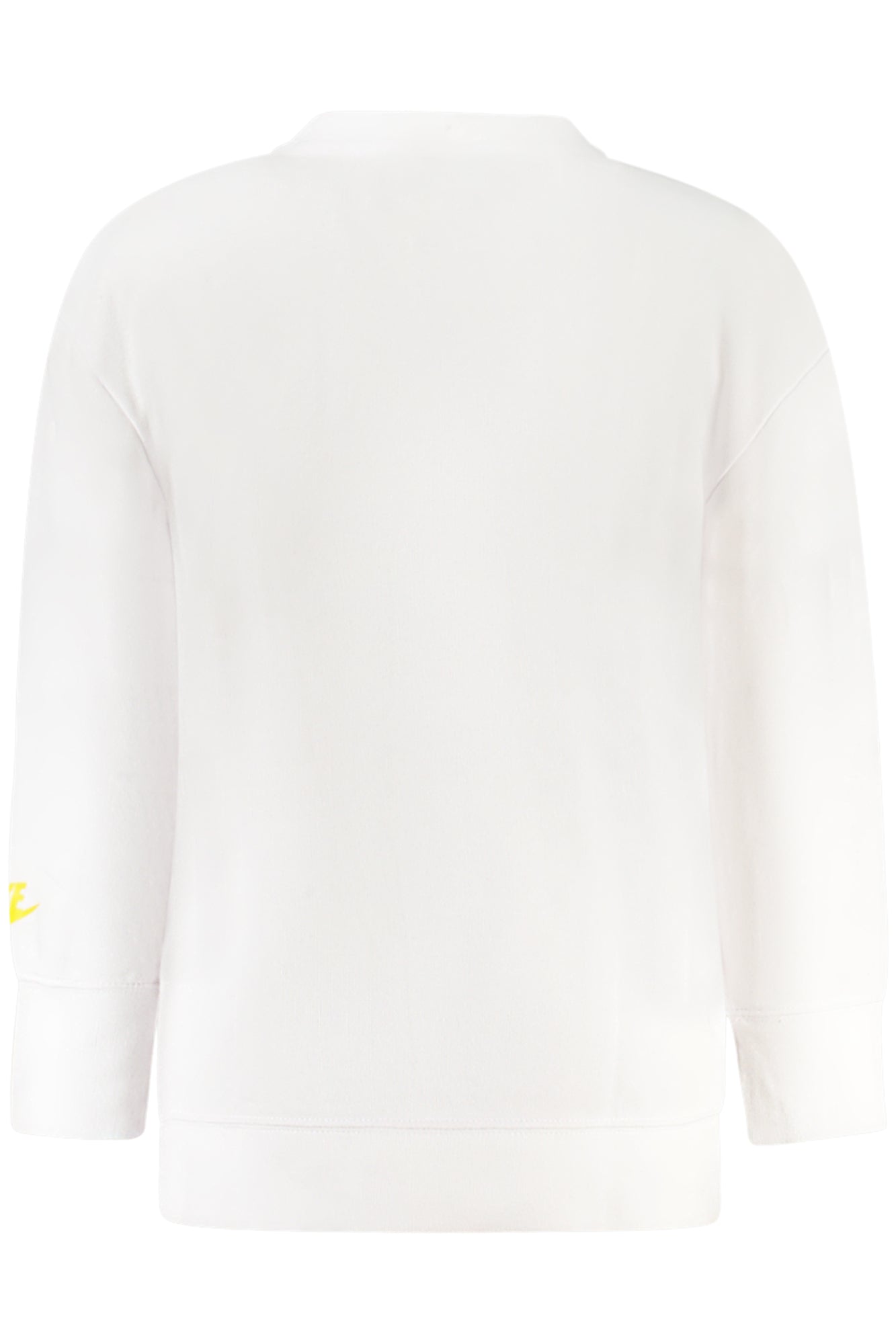 NIKE KIDS' WHITE ZIP-UP SWEATSHIRT