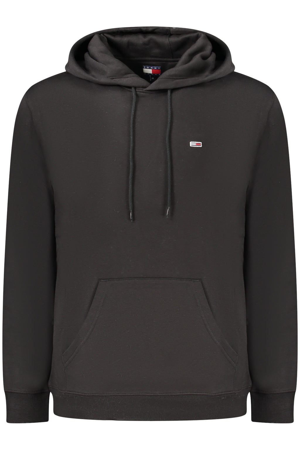 TOMMY HILFIGER MEN'S BLACK ZIP-UP SWEATSHIRT