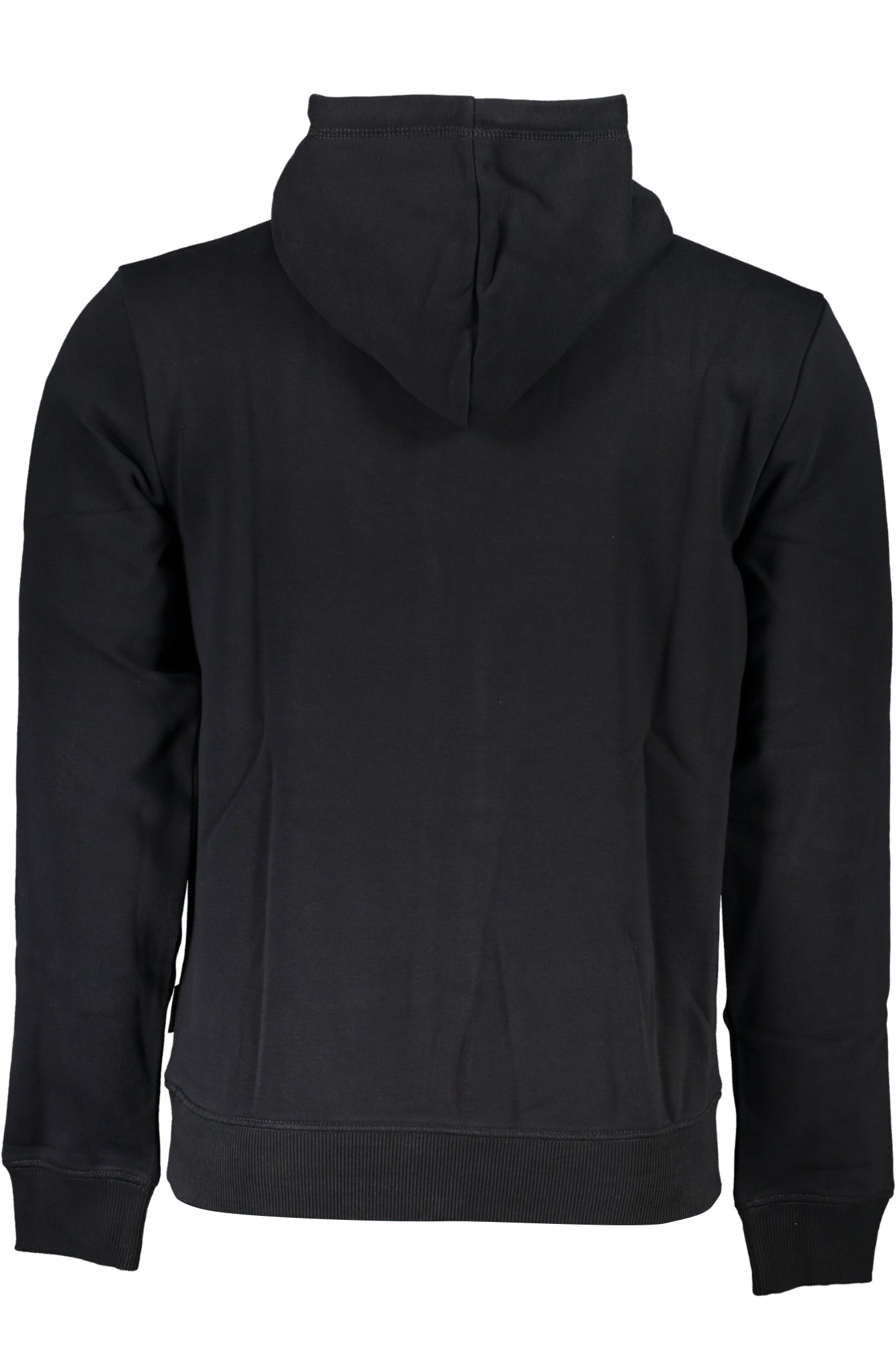 NAPAPIJRI MEN'S BLACK ZIP-UP SWEATSHIRT