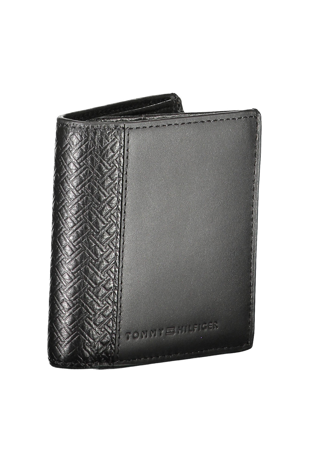 TOMMY HILFIGER BLACK MEN'S WALLET