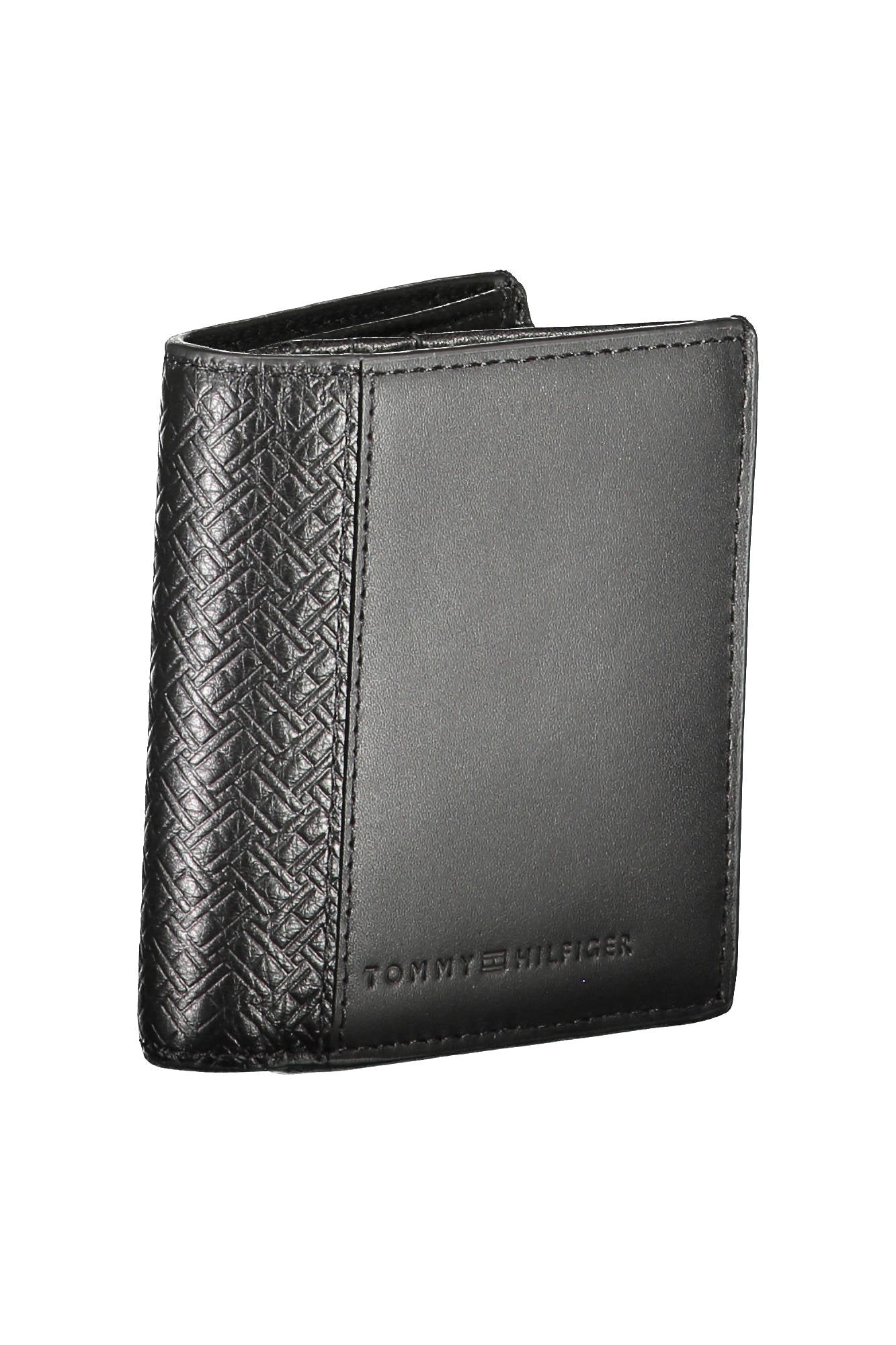 TOMMY HILFIGER BLACK MEN'S WALLET