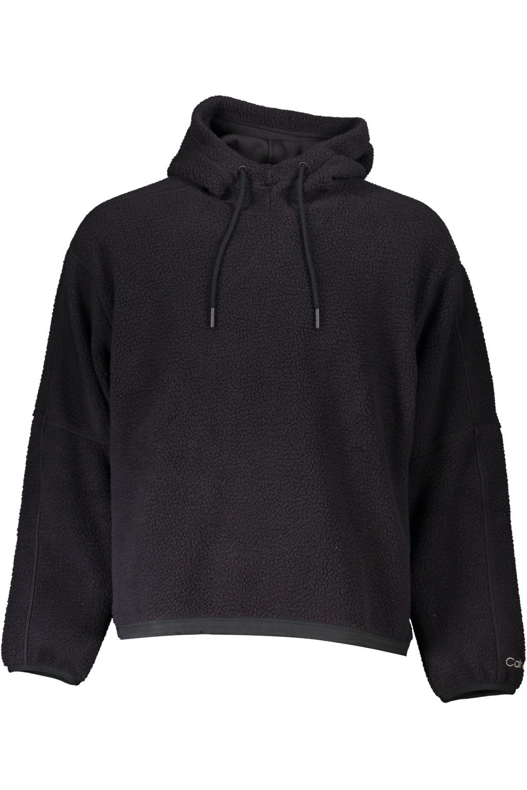CALVIN KLEIN MEN'S BLACK ZIPLESS SWEATSHIRT