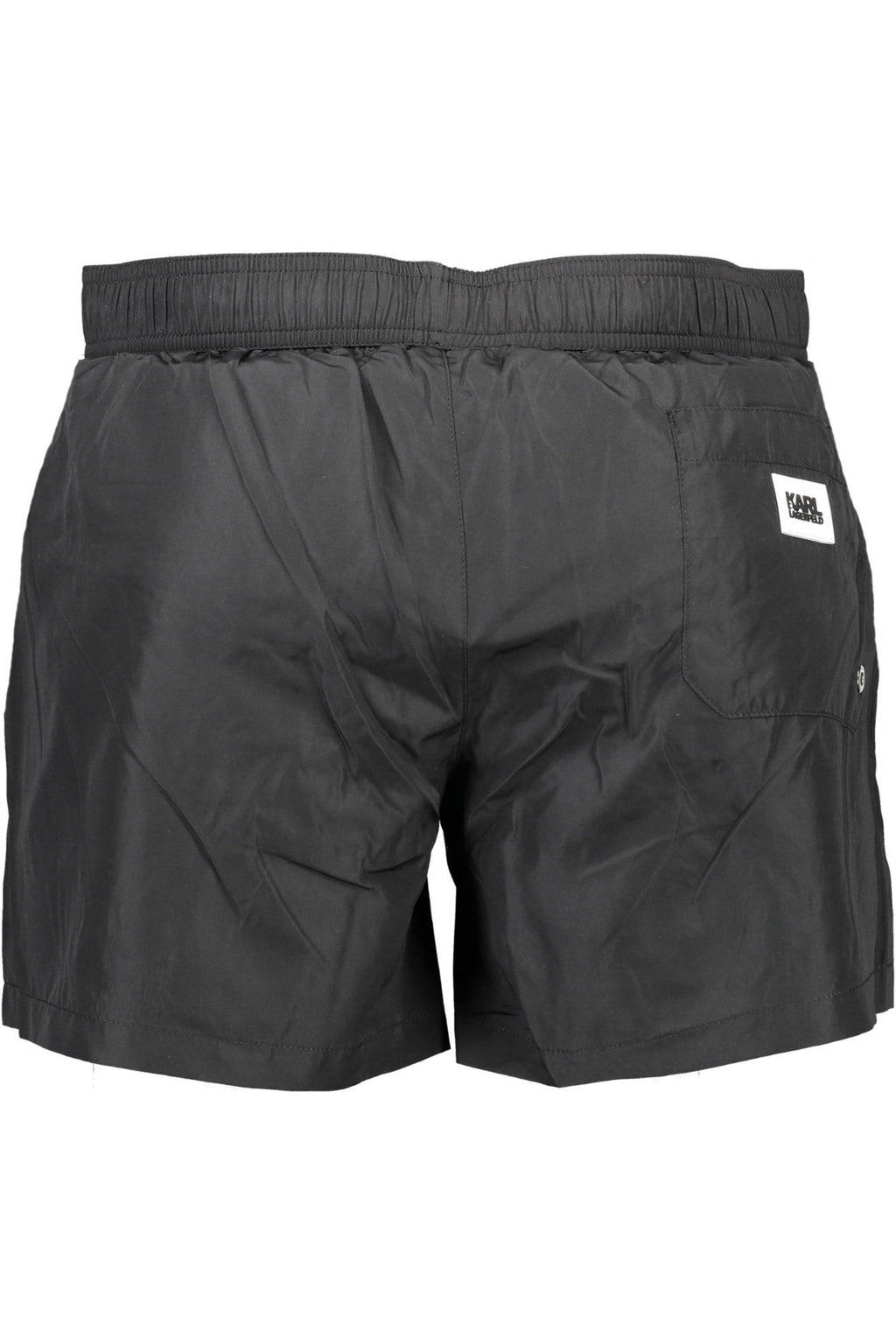KARL LAGERFELD BEACHWEAR SWIMSUIT BLACK MEN'S BOTTOM