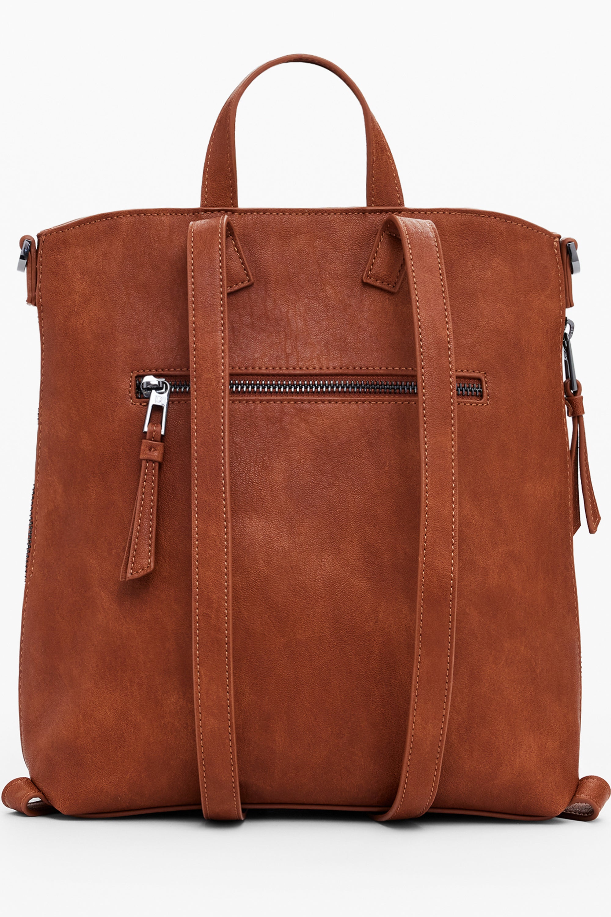 DESIGUAL WOMEN'S BROWN BACKPACK