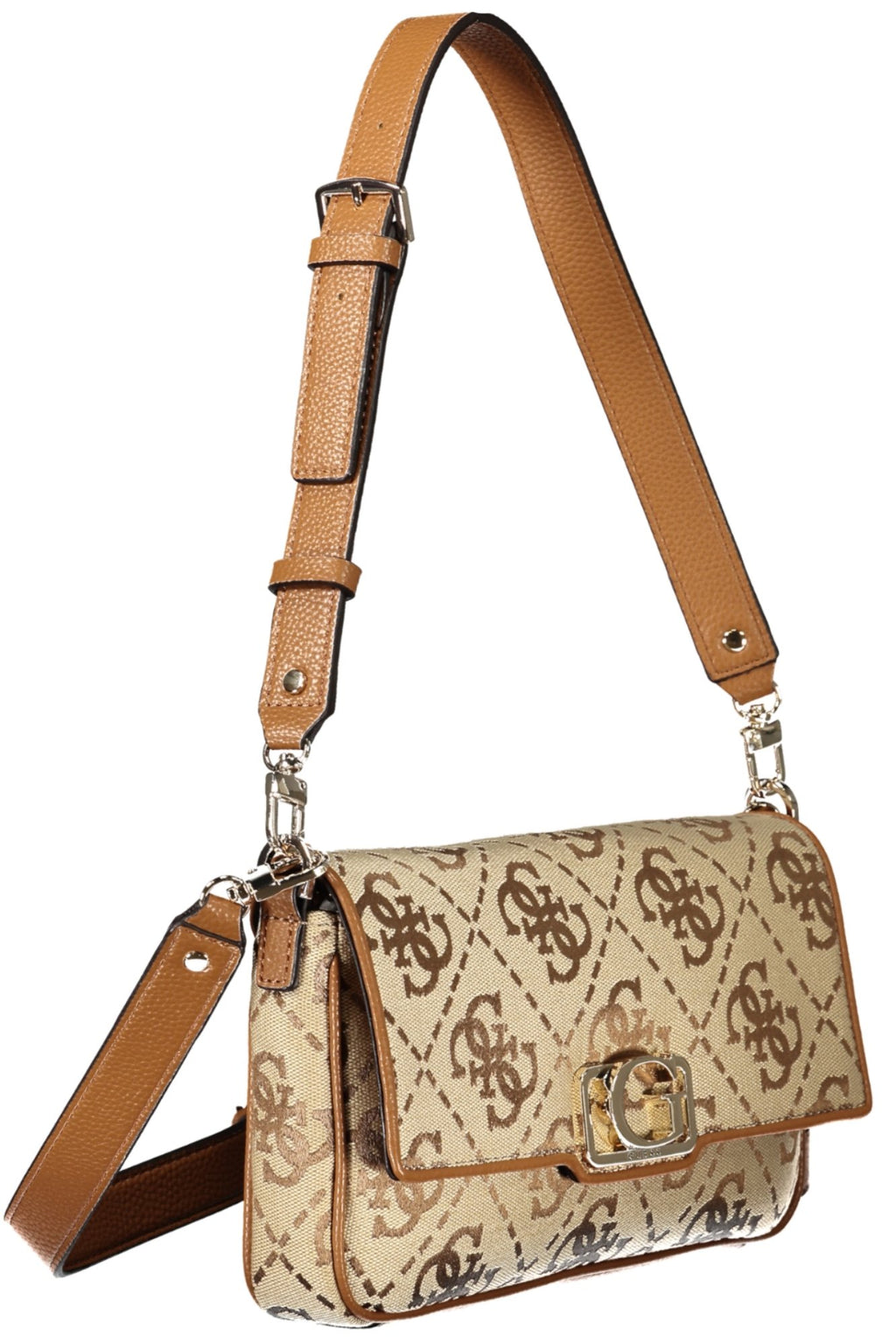 GUESS JEANS WOMEN'S BAG BEIGE